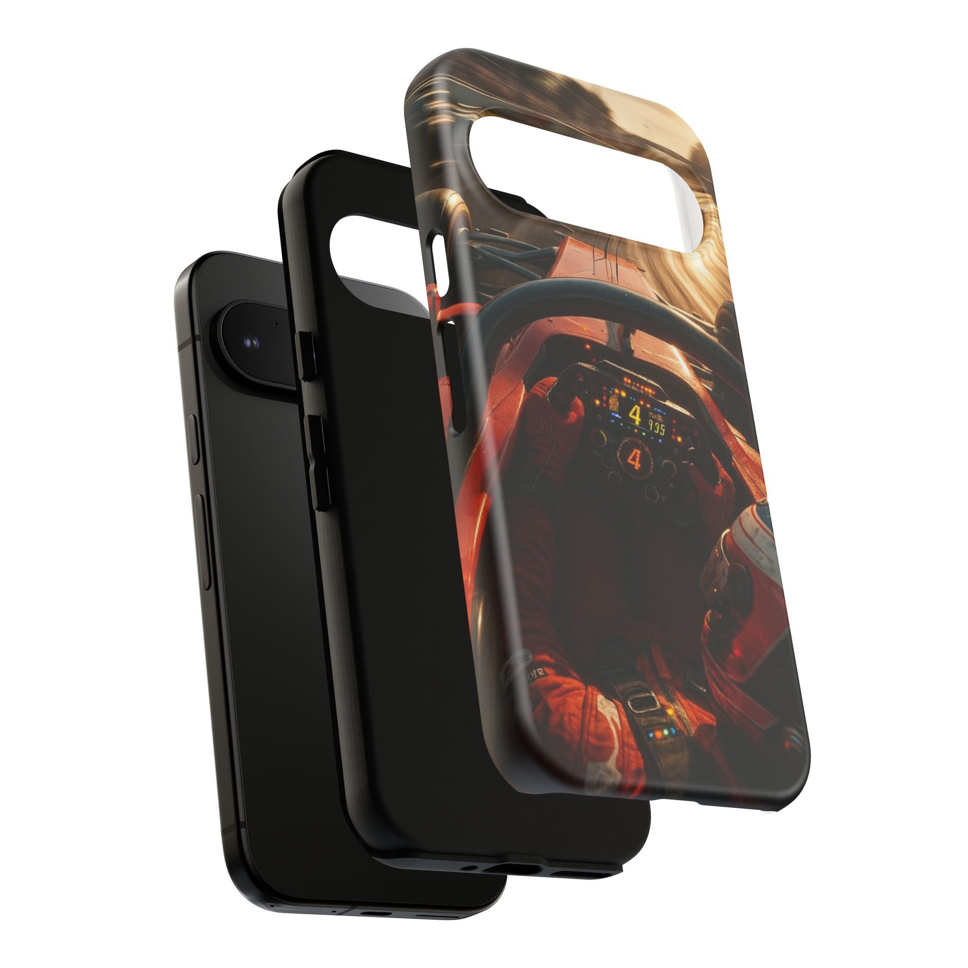 Formula 1 Cockpit Phone Case, Tough Cases for iPhones, Samsung, and Pixel