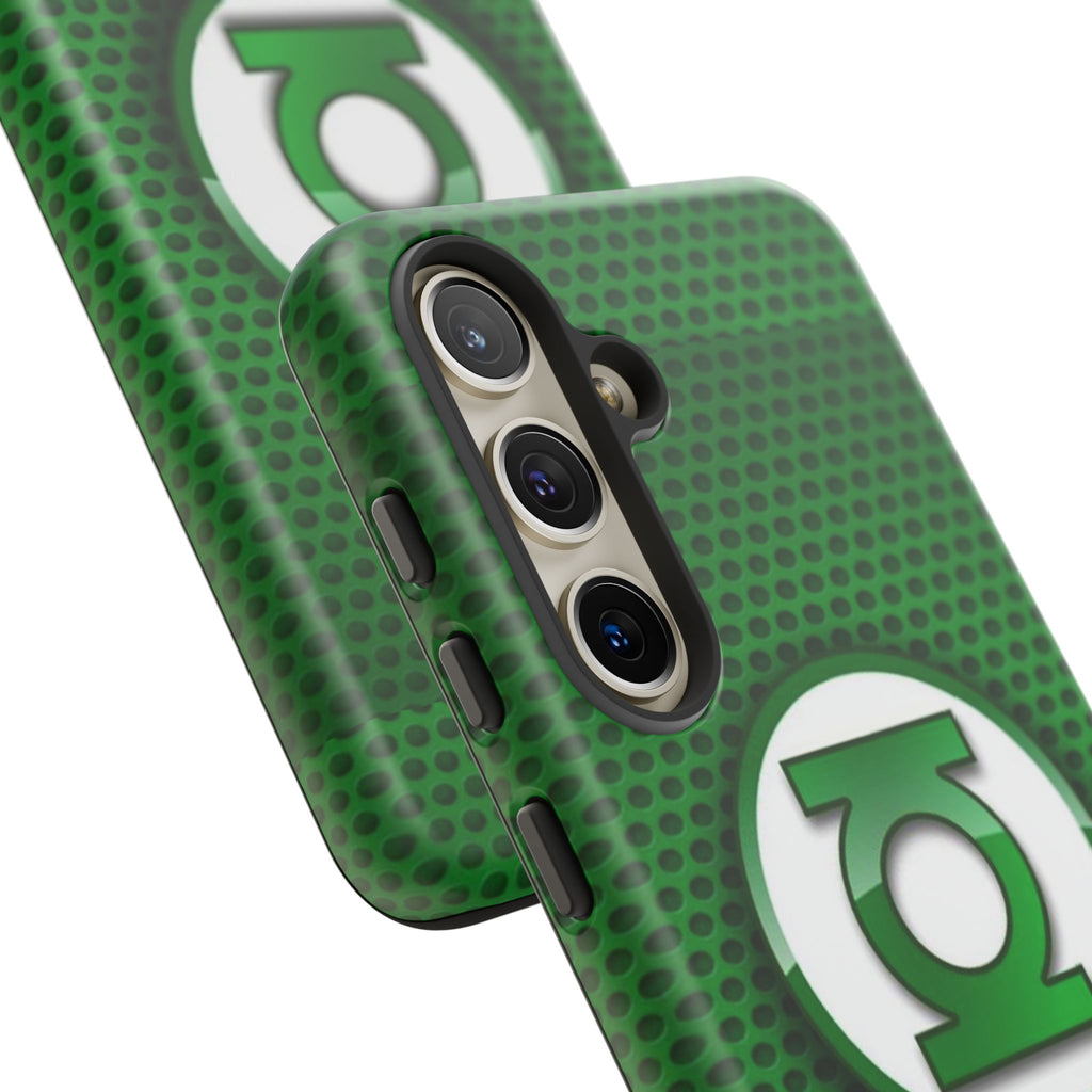 Green Lantern Logo Phone Case, Tough Cases, DC Case for iPhones, Samsung, and Pixel