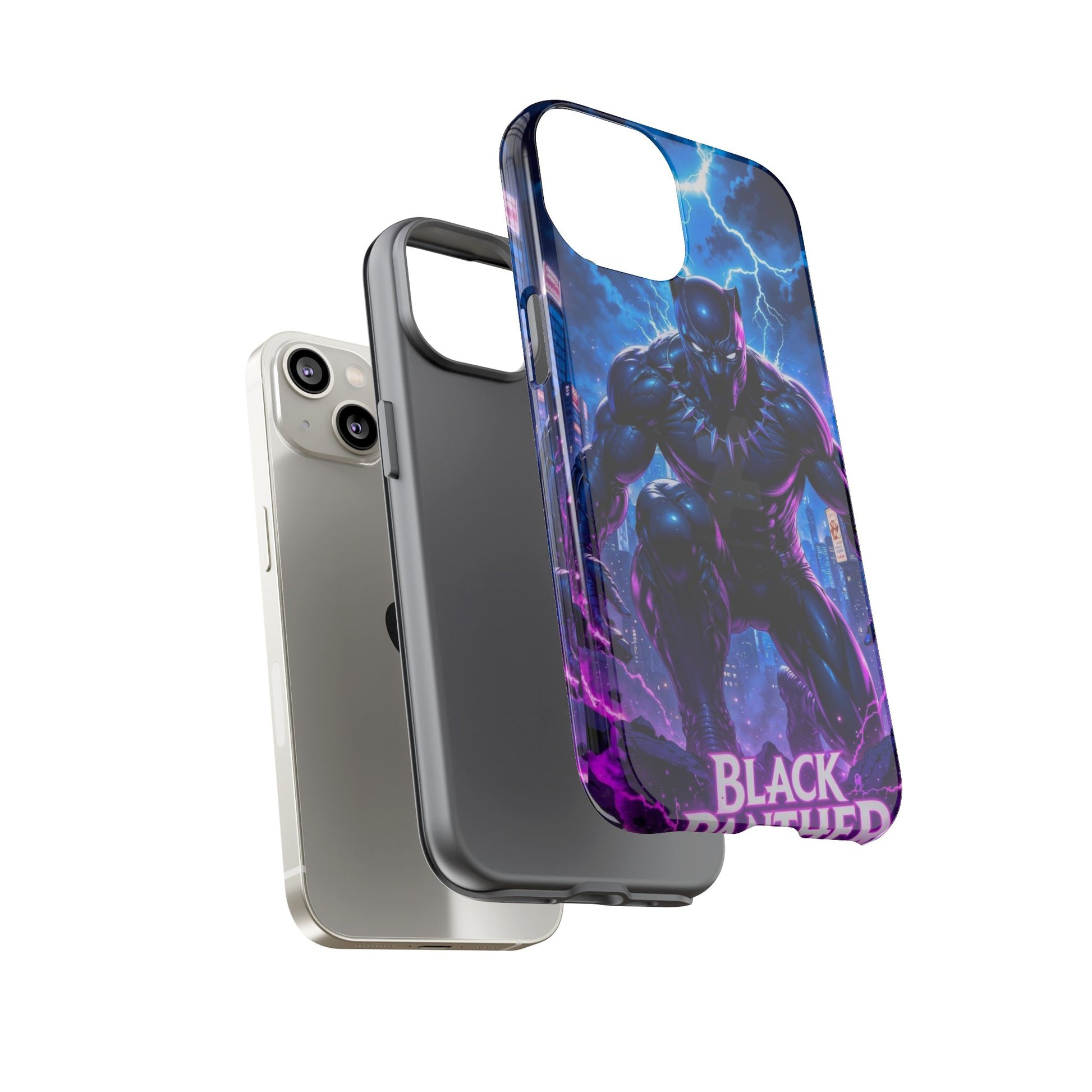 Black Panther Phone Case, Tough Cases for iPhones, Samsung, and Pixel
