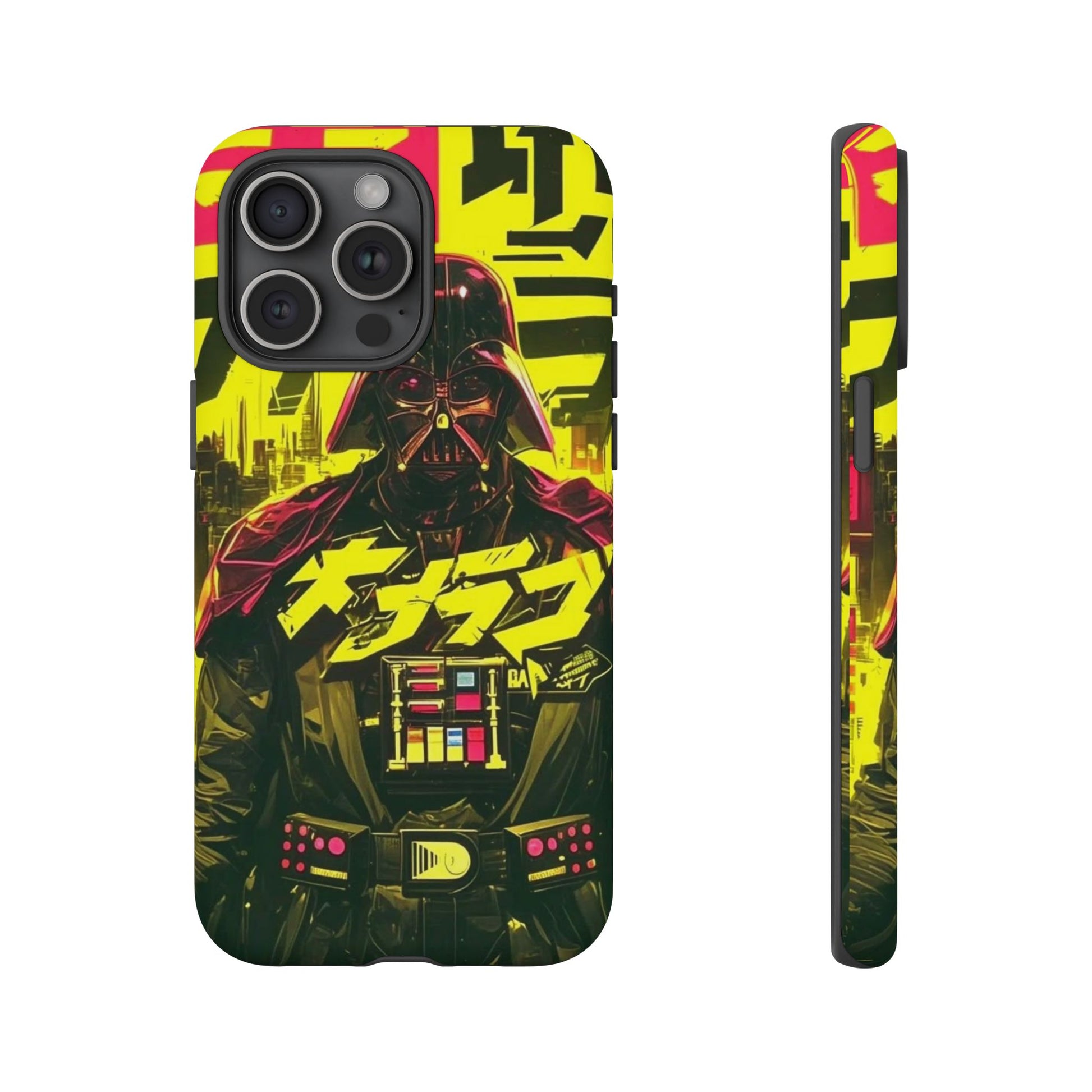 Cyberpunk X Vader Tough Cases for iPhones, Samsung, and Pixel