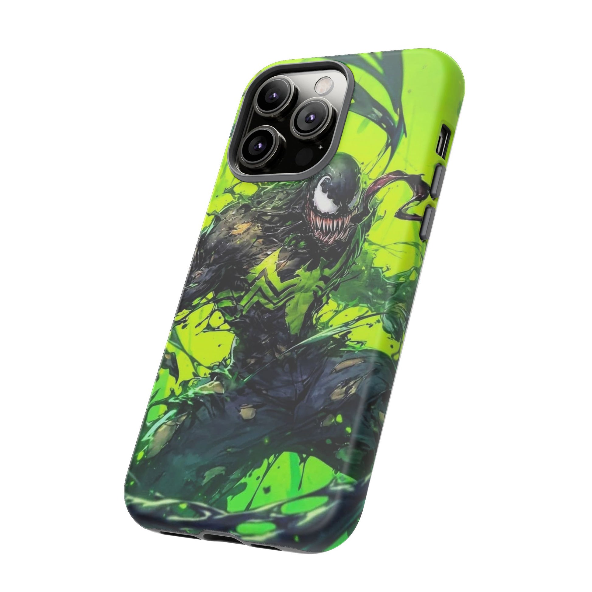 Evil Venom Phone Case, Tough Cases, Marvel Comics Phone for iPhones, Samsung, and Pixel