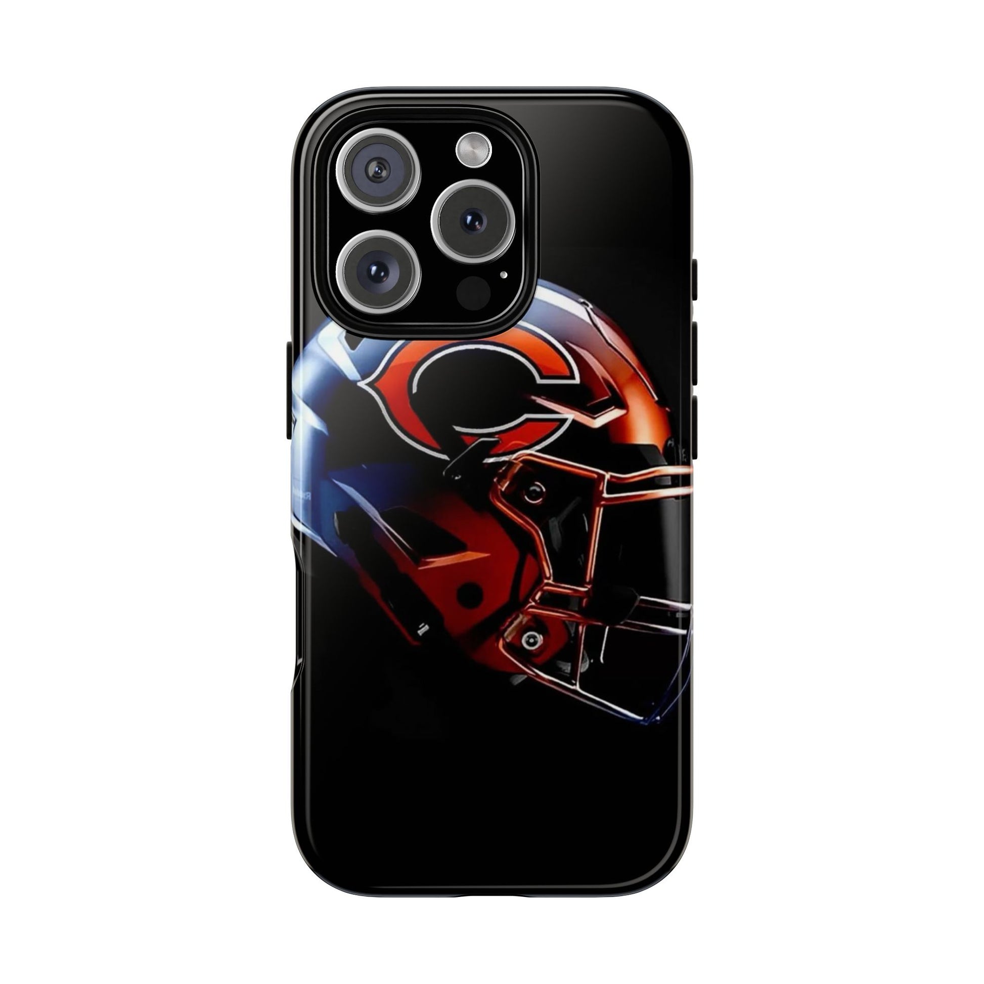 Football Helmet Chicago Bears Phone Case, Tough Cases for iPhones, Samsung, and Pixel