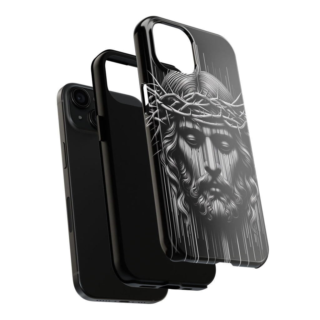 Jesus The King Crown Christian Phone Cases for iPhones & Samsung Phones