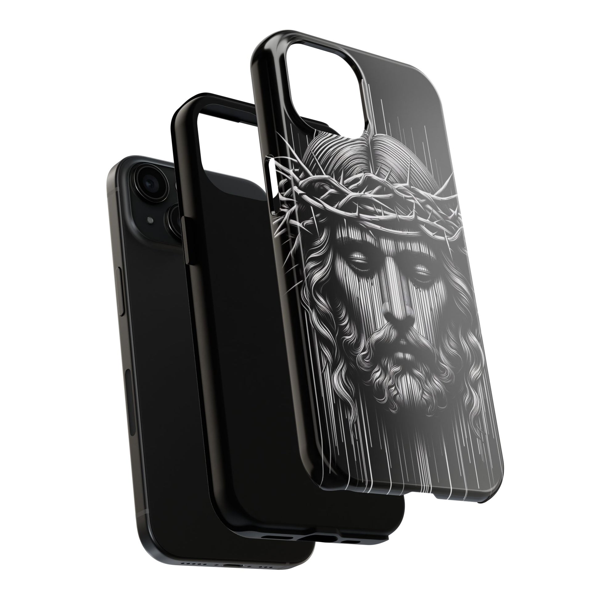 Jesus The King Crown Christian Phone Cases for iPhones & Samsung Phones