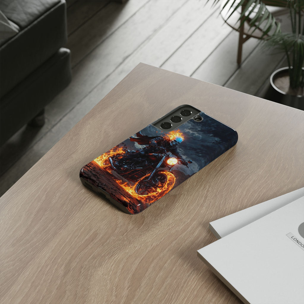 Marvel's Ghost Rider Tough Cases for iPhones, Samsung, and Pixel