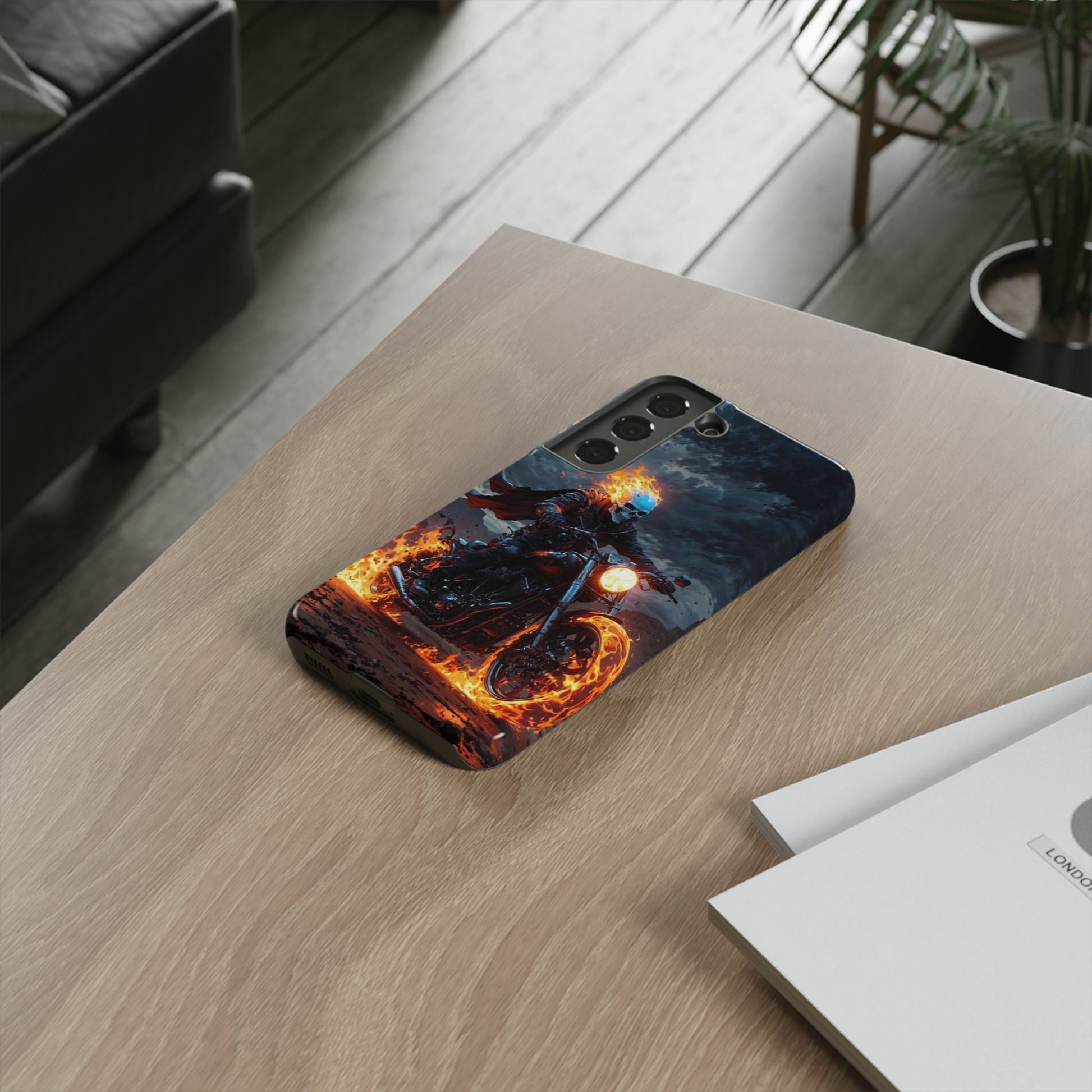Marvel's Ghost Rider Tough Cases for iPhones, Samsung, and Pixel