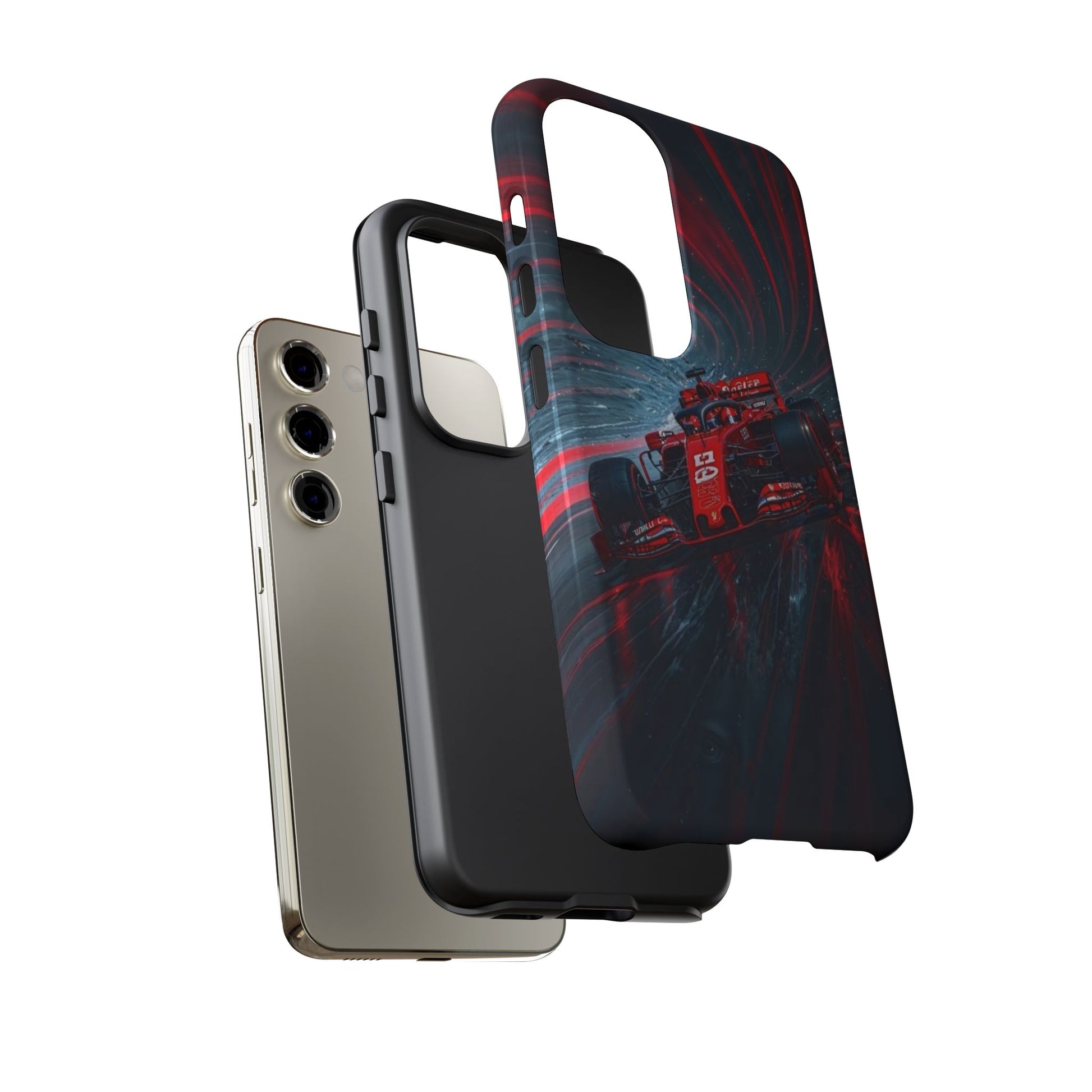 F1 Formula Race Car Phone Case, Tough Cases for iPhones, Samsung, and Pixel