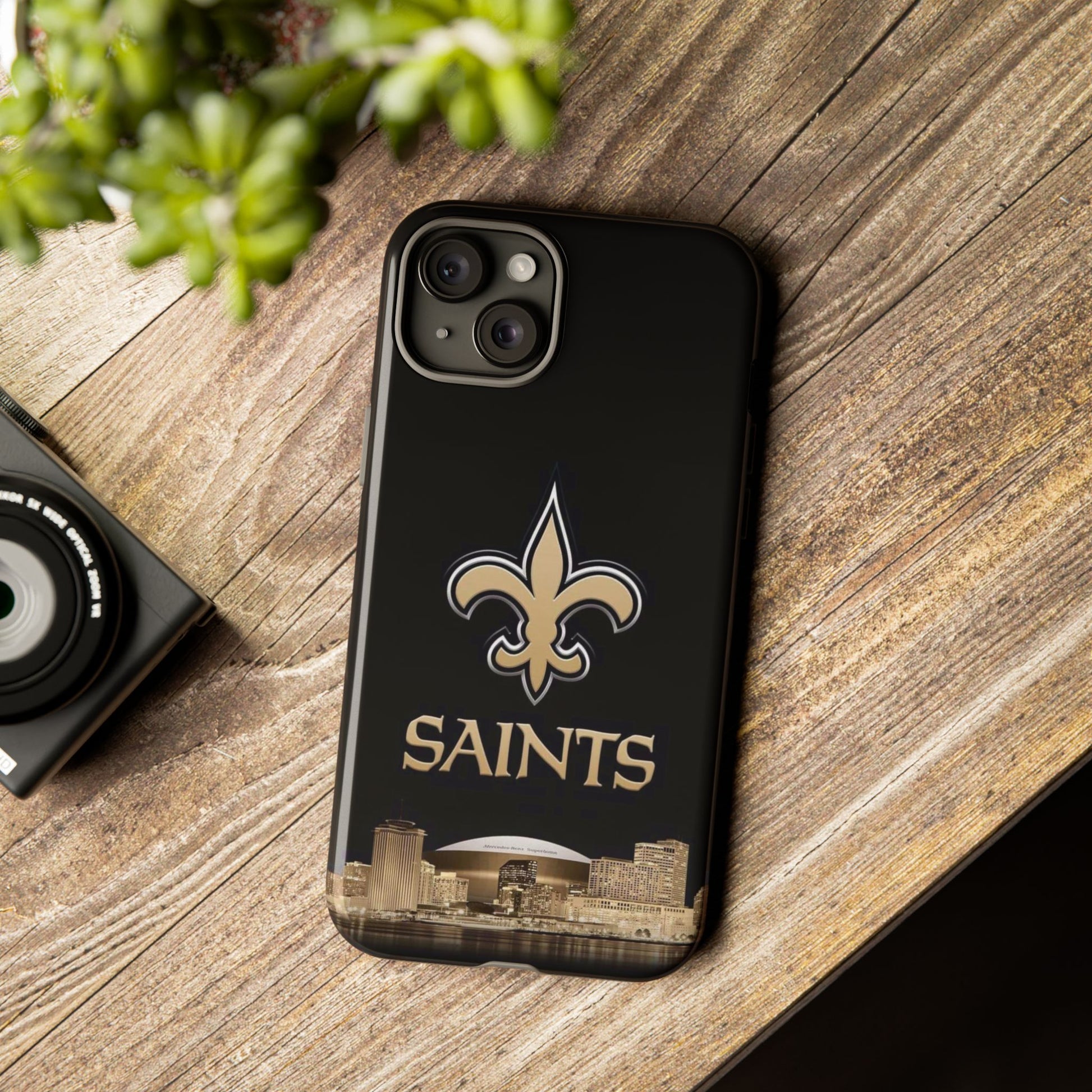 Football New Orleans Saints Logo Tough Cases for iPhones, Samsung, and Pixel