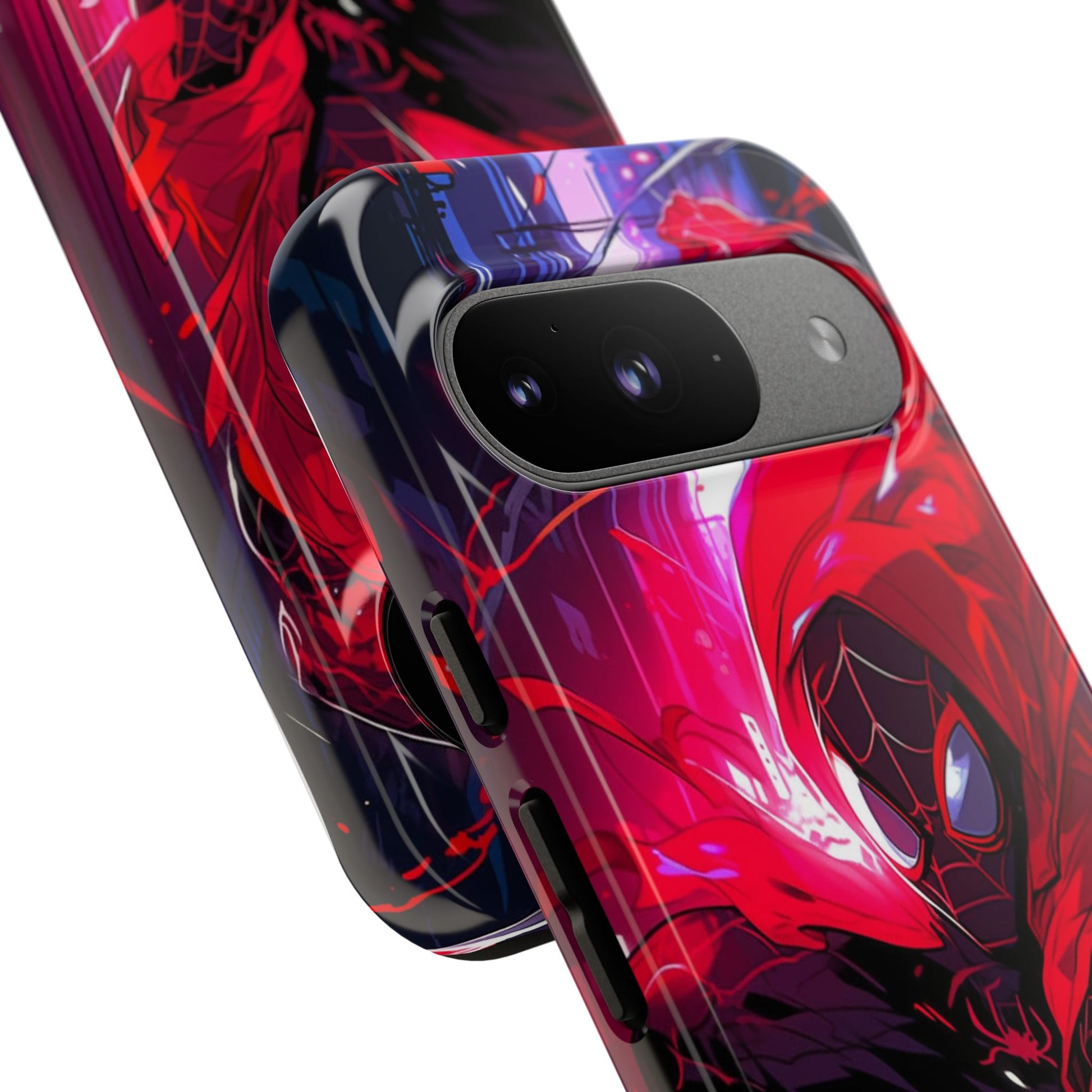 Miles Morales Spiderman Phone Case, Tough Cases for iPhones, Samsung, and Pixel