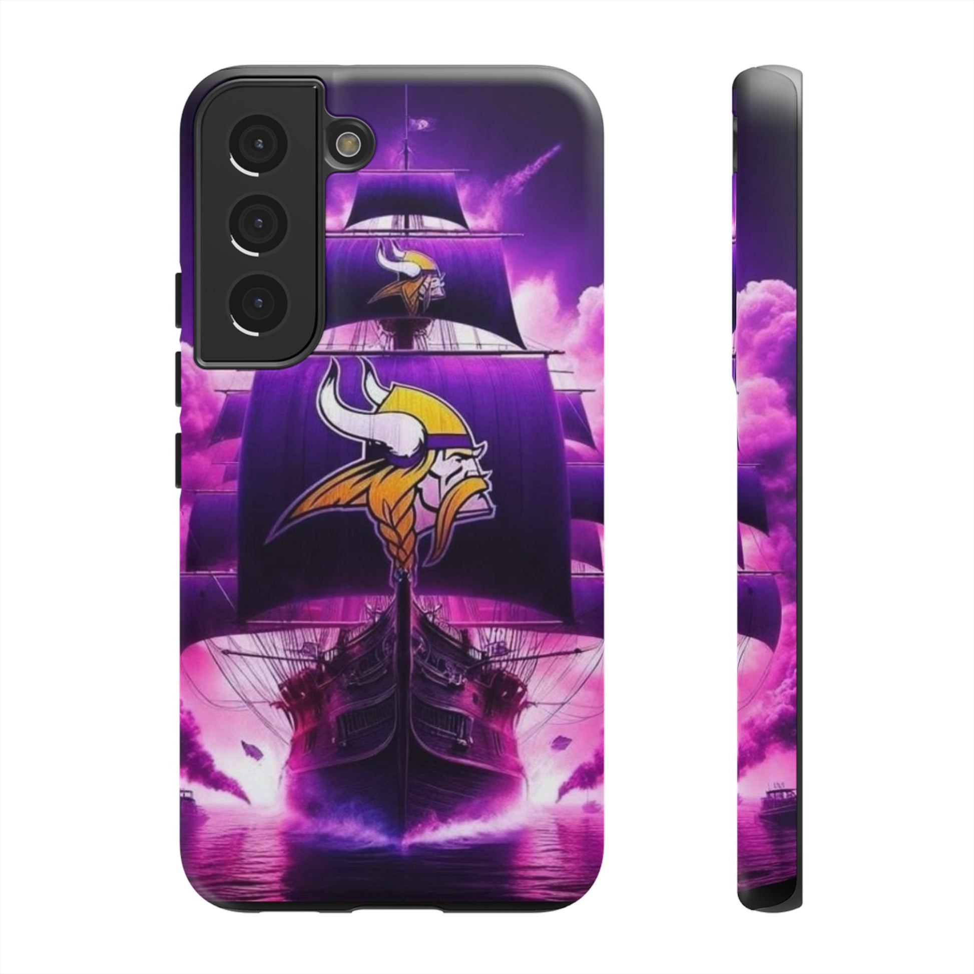 Minnesota Vikings Ship Football Phone Case, Tough Cases for iPhones, Samsung, and Pixel