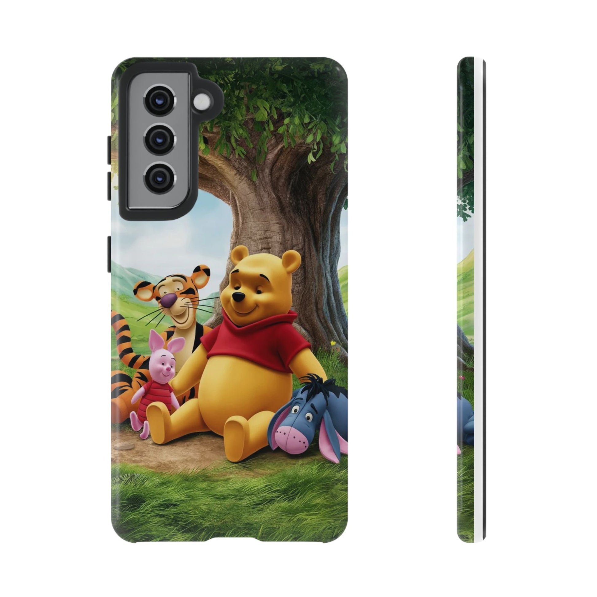 Cute Pooh Bear Phone Case, Tough Cases, Disney Phone for iPhones, Samsung, and Pixel
