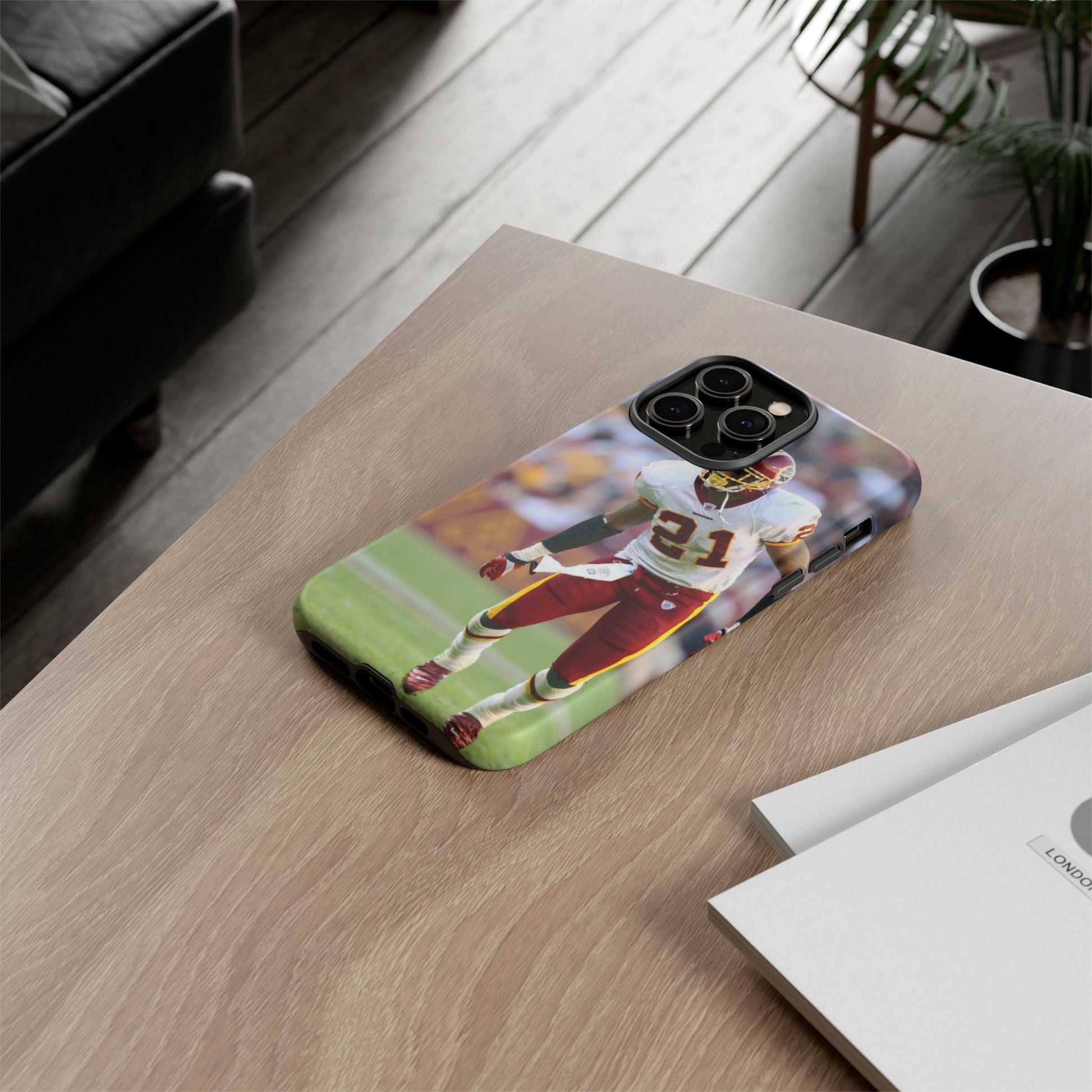 Sean Taylor Classic Redskins Football Tough Cases for iPhones, Samsung, and Pixel