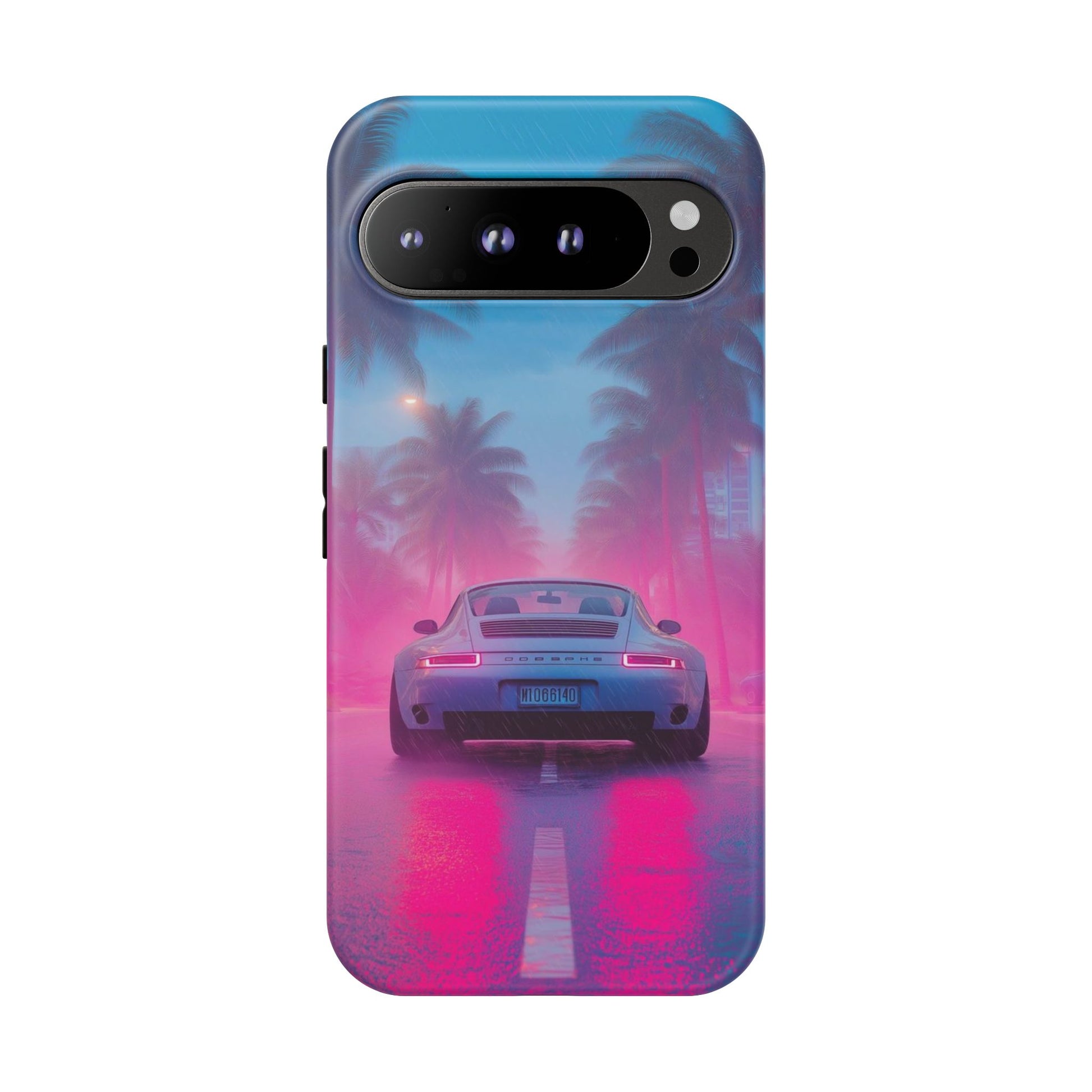 Miami Vice Porsche Phone Case for iPhone, Samsung Galaxy, & Pixel Phones