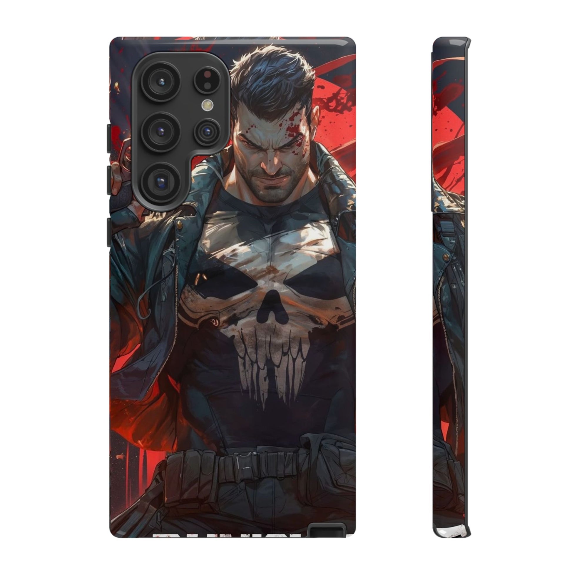 Punisher Tough Cases for iPhones, Samsung, and Pixel