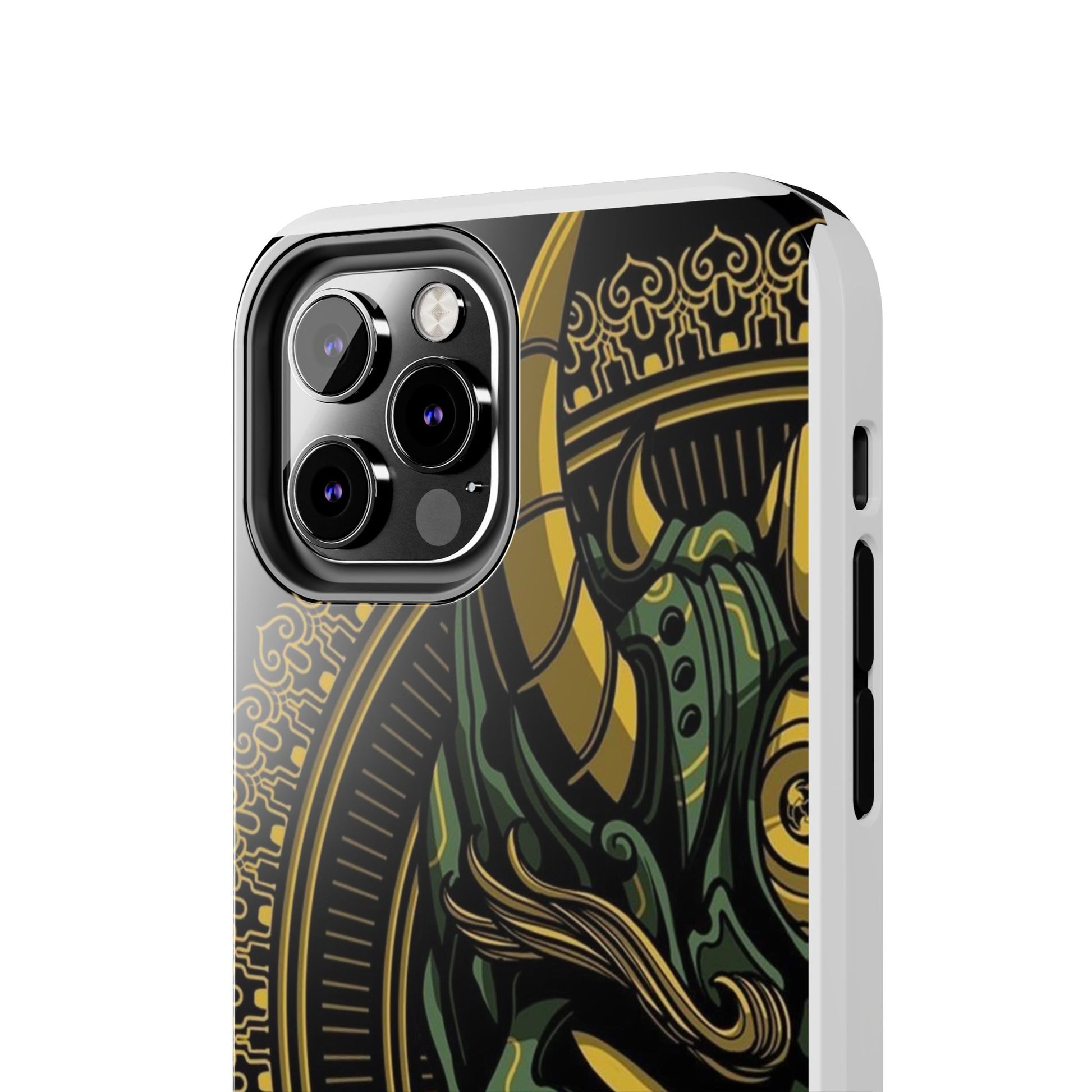Kabuki Mask Theme Phone Cases for Iphones & Samsung Durable