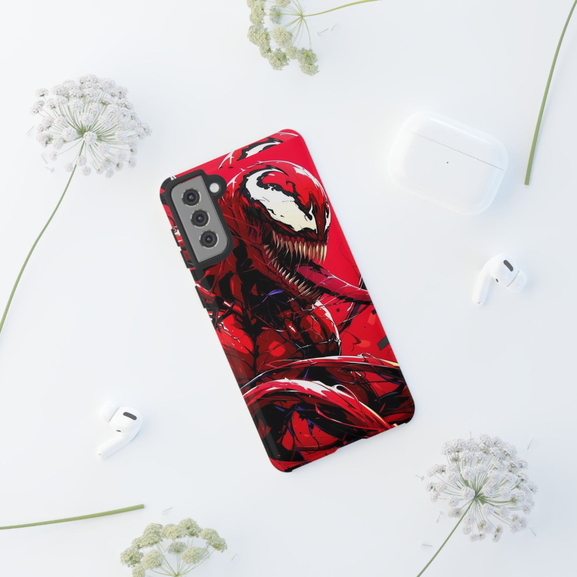 Carnage Marvel Villain Tough Cases for iPhones, Samsung, and Pixel