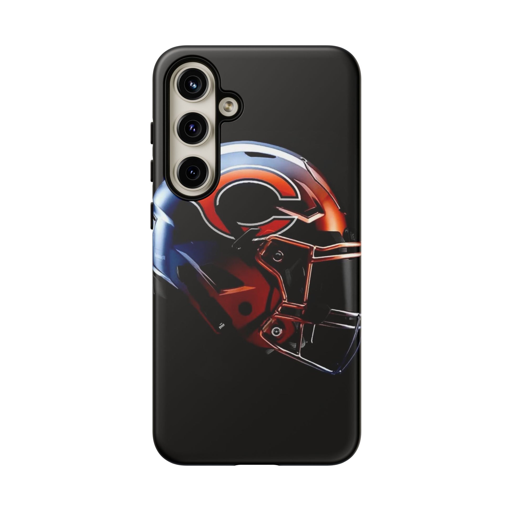 Football Helmet Chicago Bears Phone Case, Tough Cases for iPhones, Samsung, and Pixel