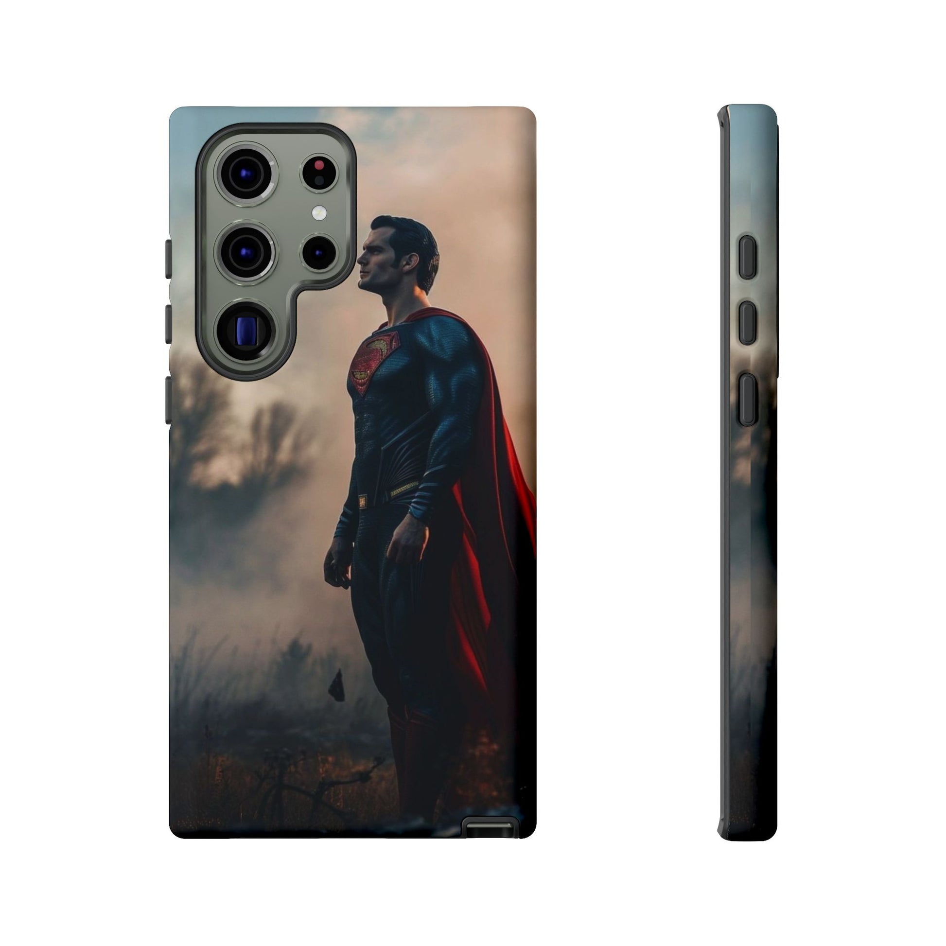 Henry Cavil Superman Tough Cases for iPhones, Samsung, and Pixel