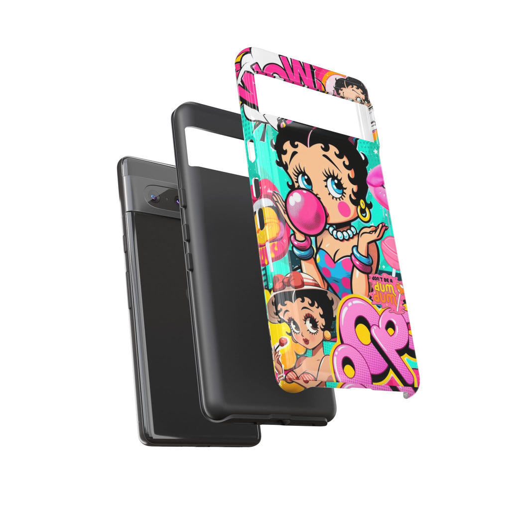 Betty Boop Comic Strip Phone Case for iPhone, Samsung Galaxy, & Pixel Phones
