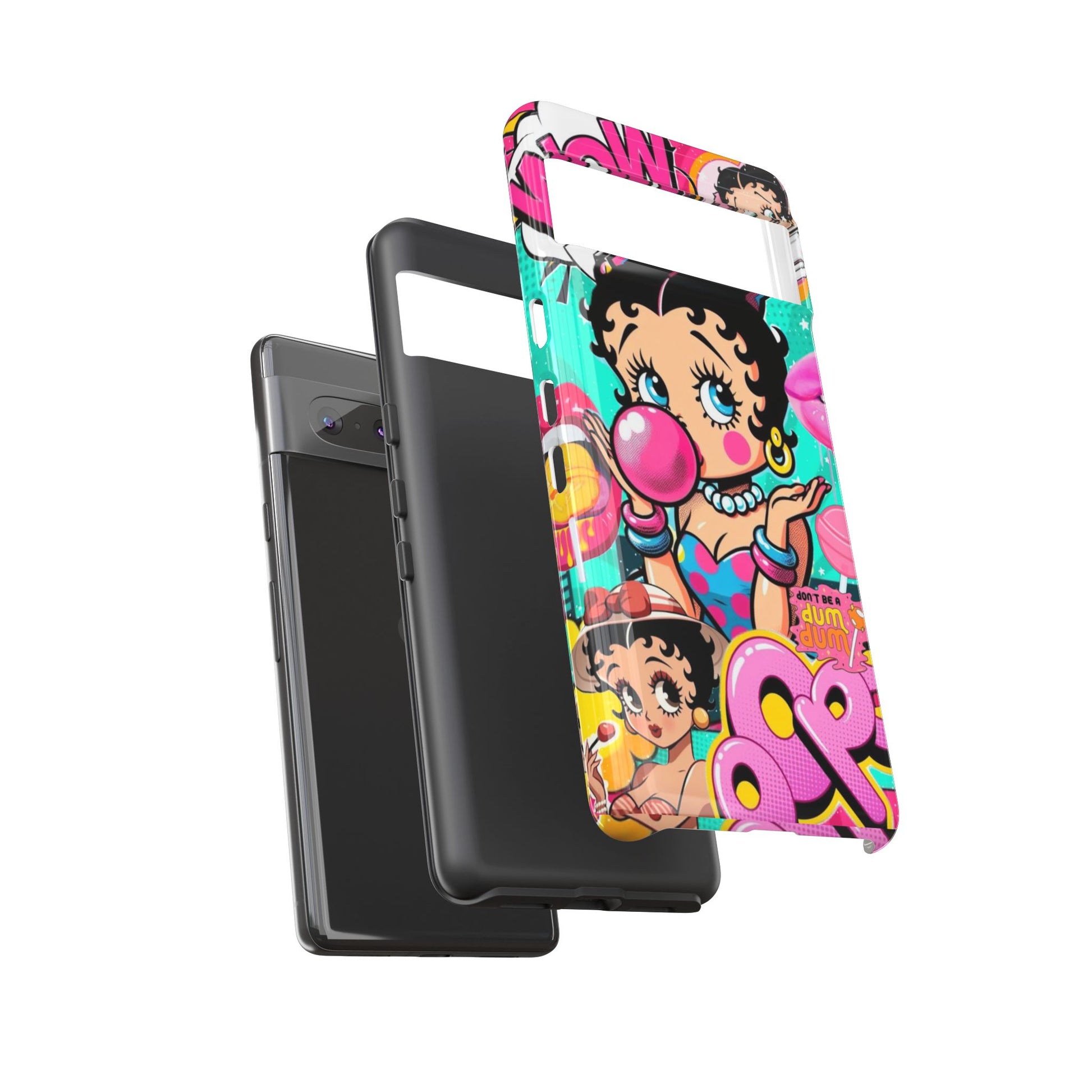 Betty Boop Comic Strip Phone Case for iPhone, Samsung Galaxy, & Pixel Phones