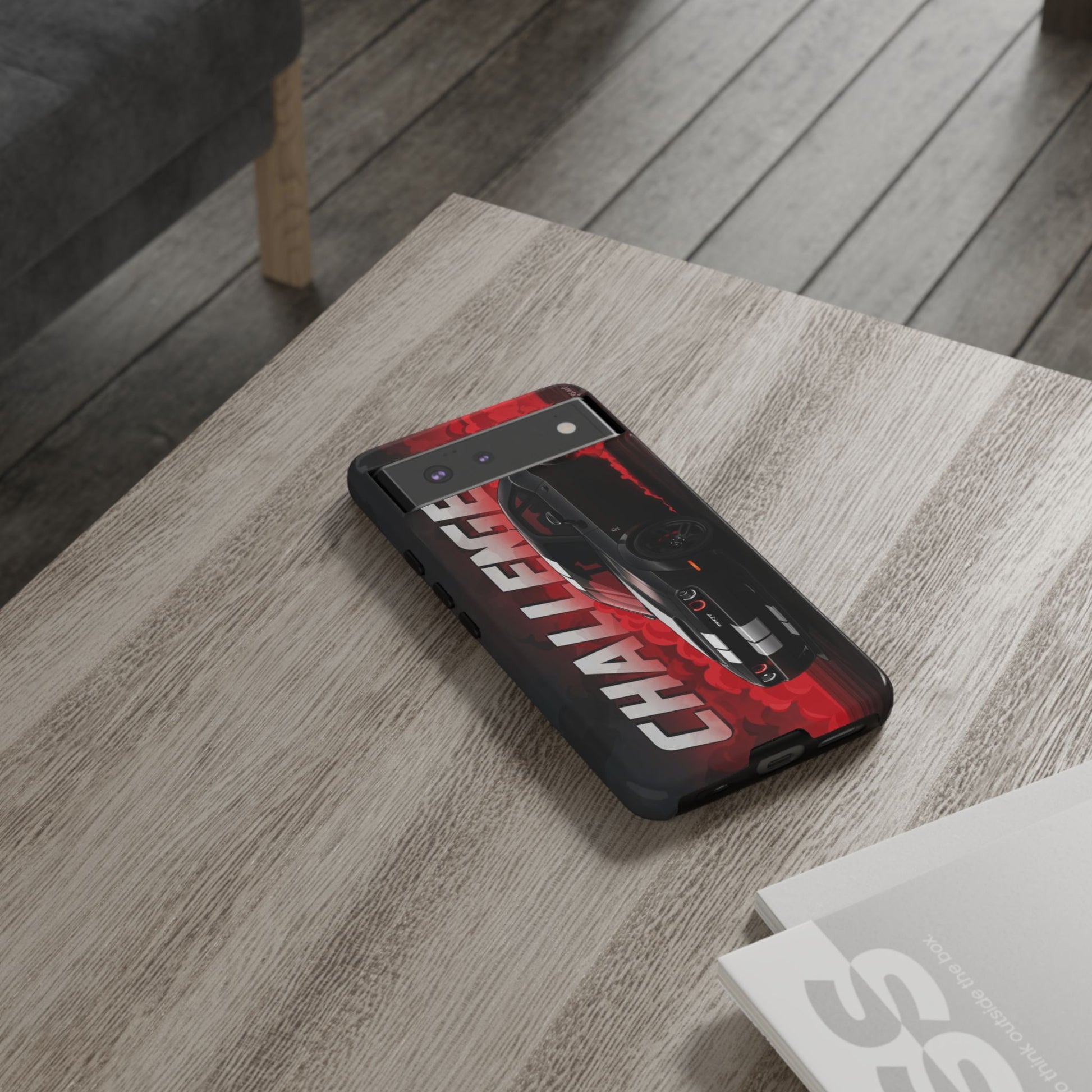 Hellcat Challenger Durable Tough Cases for iPhones, Samsung, and Pixel