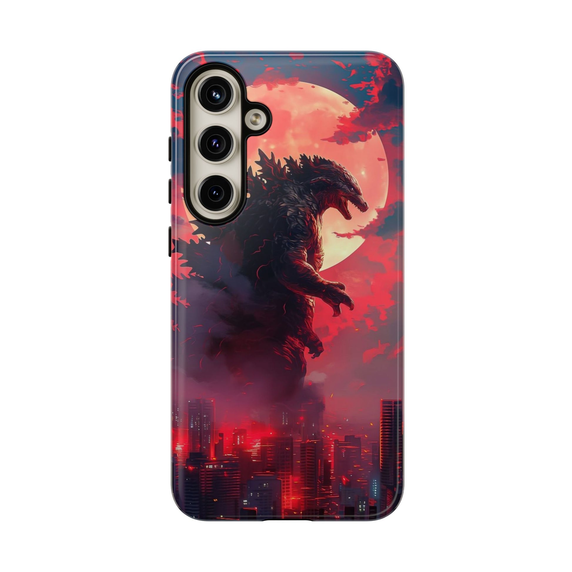 King of Monsters Godzilla Tough Phone Cases for iPhones, Samsung, and Pixel