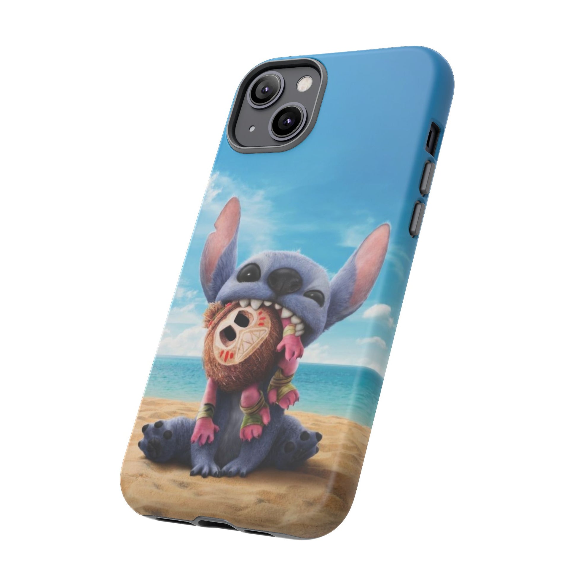 Stitch Beach Sunset Landscape Phone Case for iPhone, Samsung Galaxy, & Pixel Phones