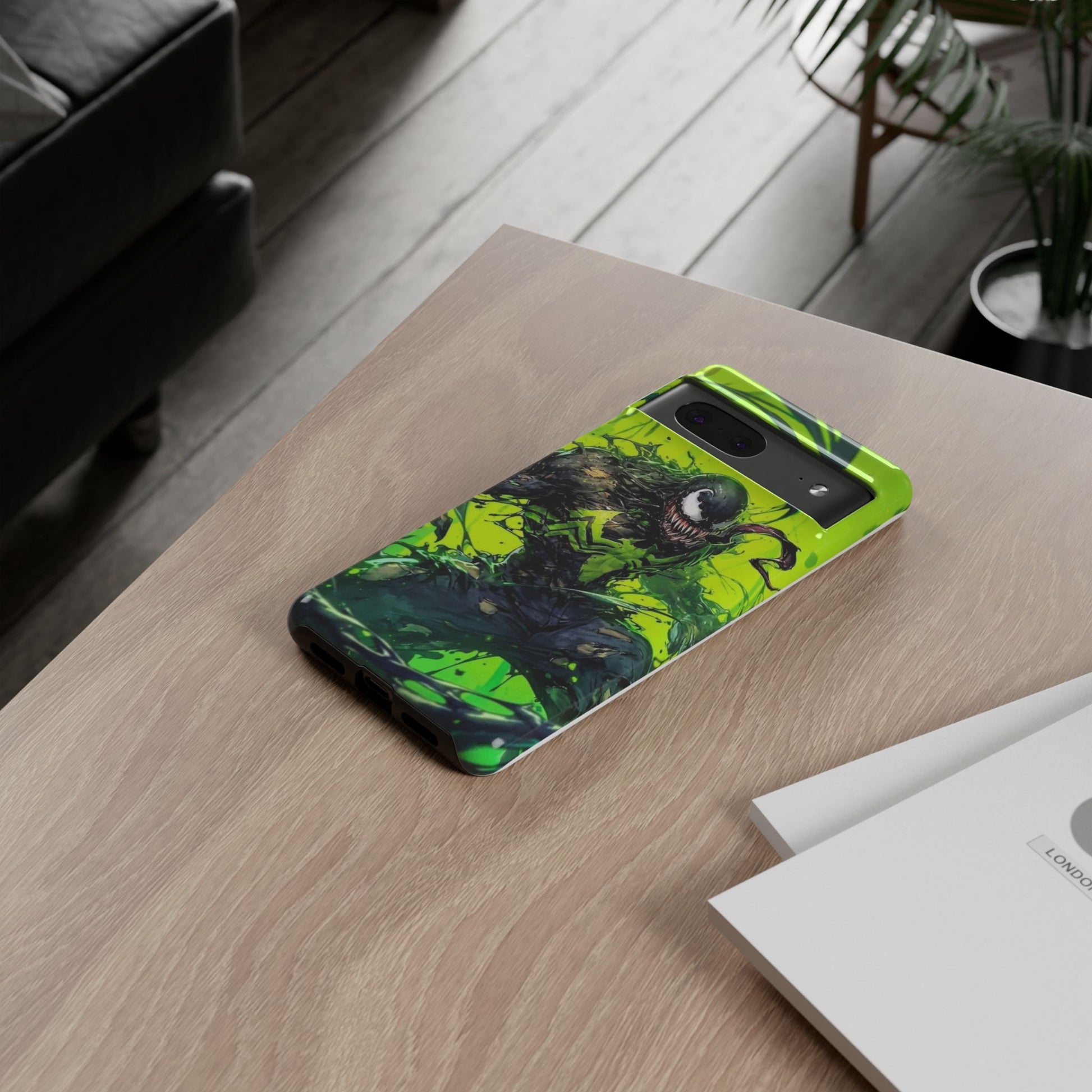Evil Venom Phone Case, Tough Cases, Marvel Comics Phone for iPhones, Samsung, and Pixel