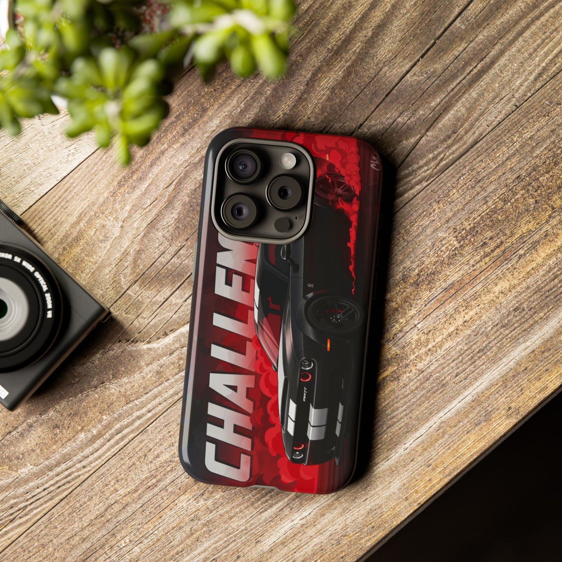 Hellcat Challenger Durable Tough Cases for iPhones, Samsung, and Pixel