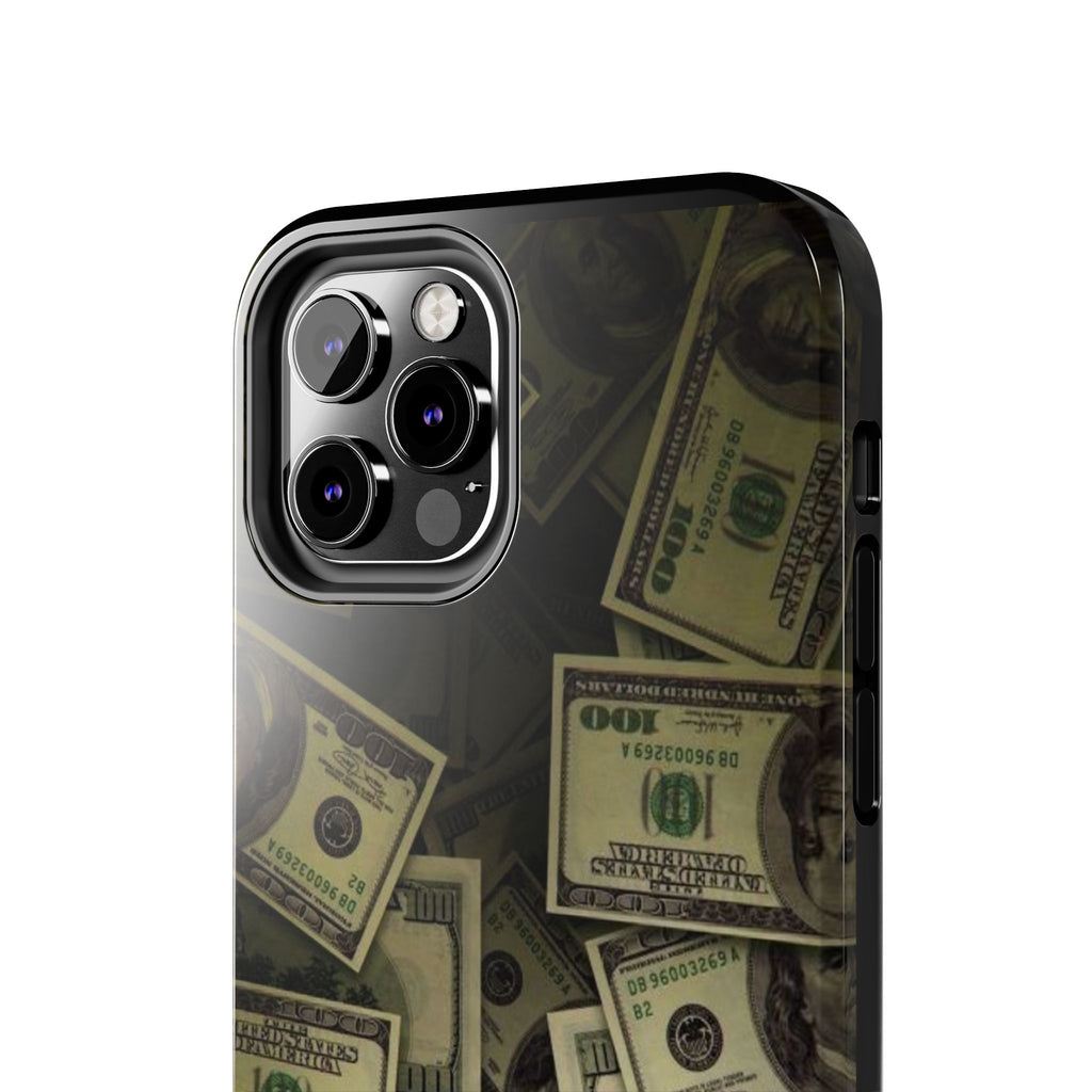 Money Pattern Print Theme Phone Case for iPhone & Samsung Galaxy Phones