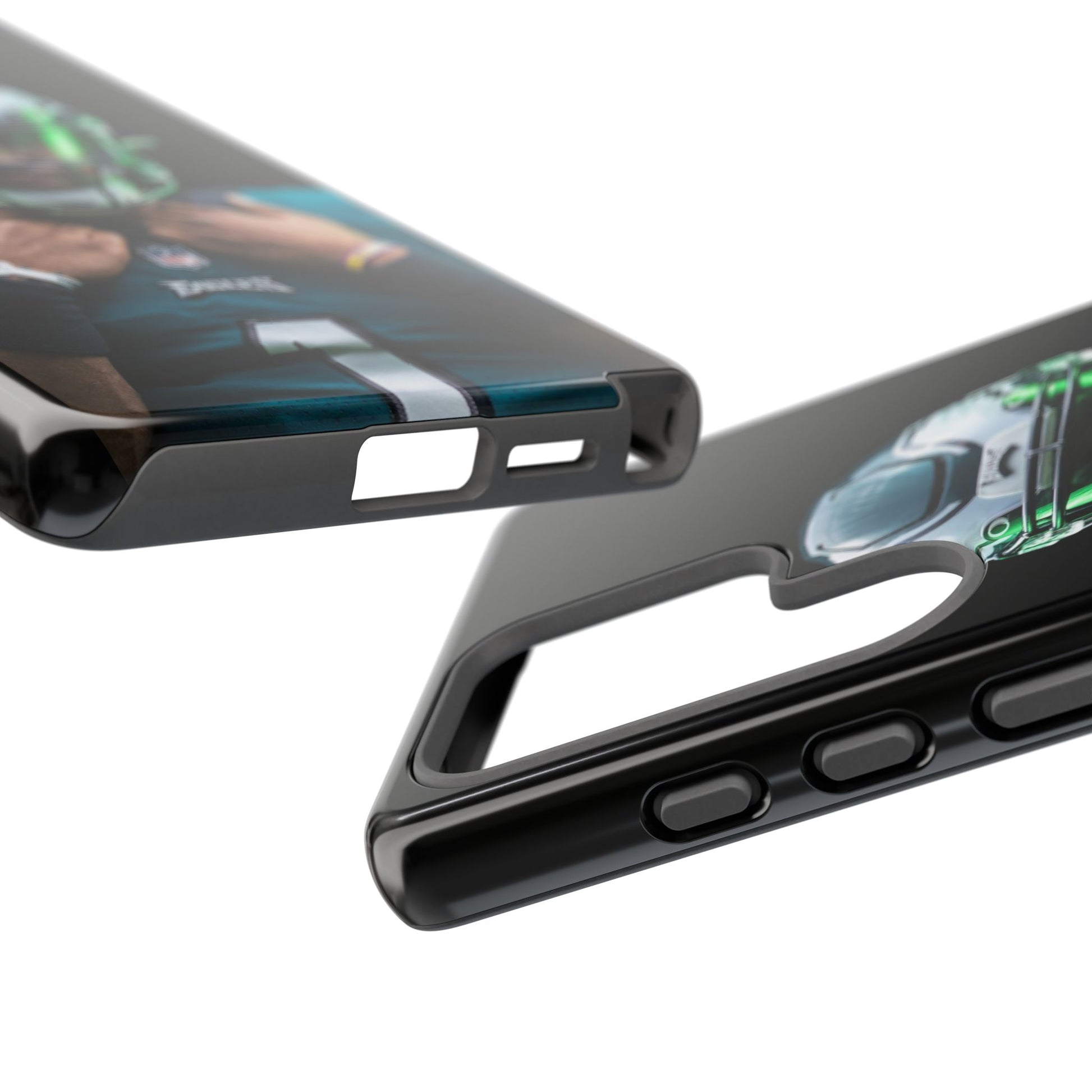 Eagles Football Jalen Hurts Tough Cases for iPhones, Samsung, and Pixel