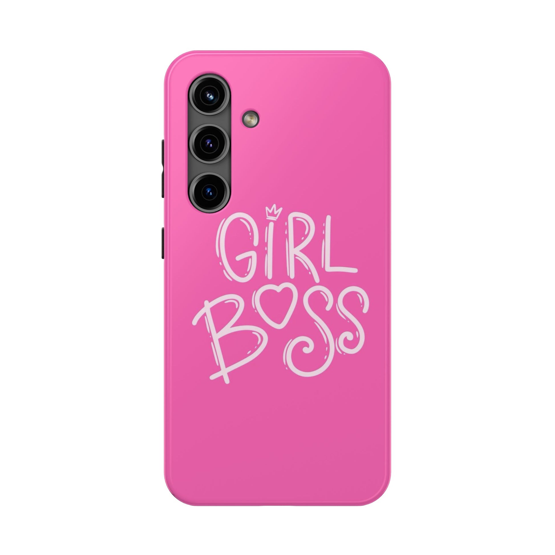 Girl Boss Girly Theme Phone Cases for iPhones & Samsung Phones
