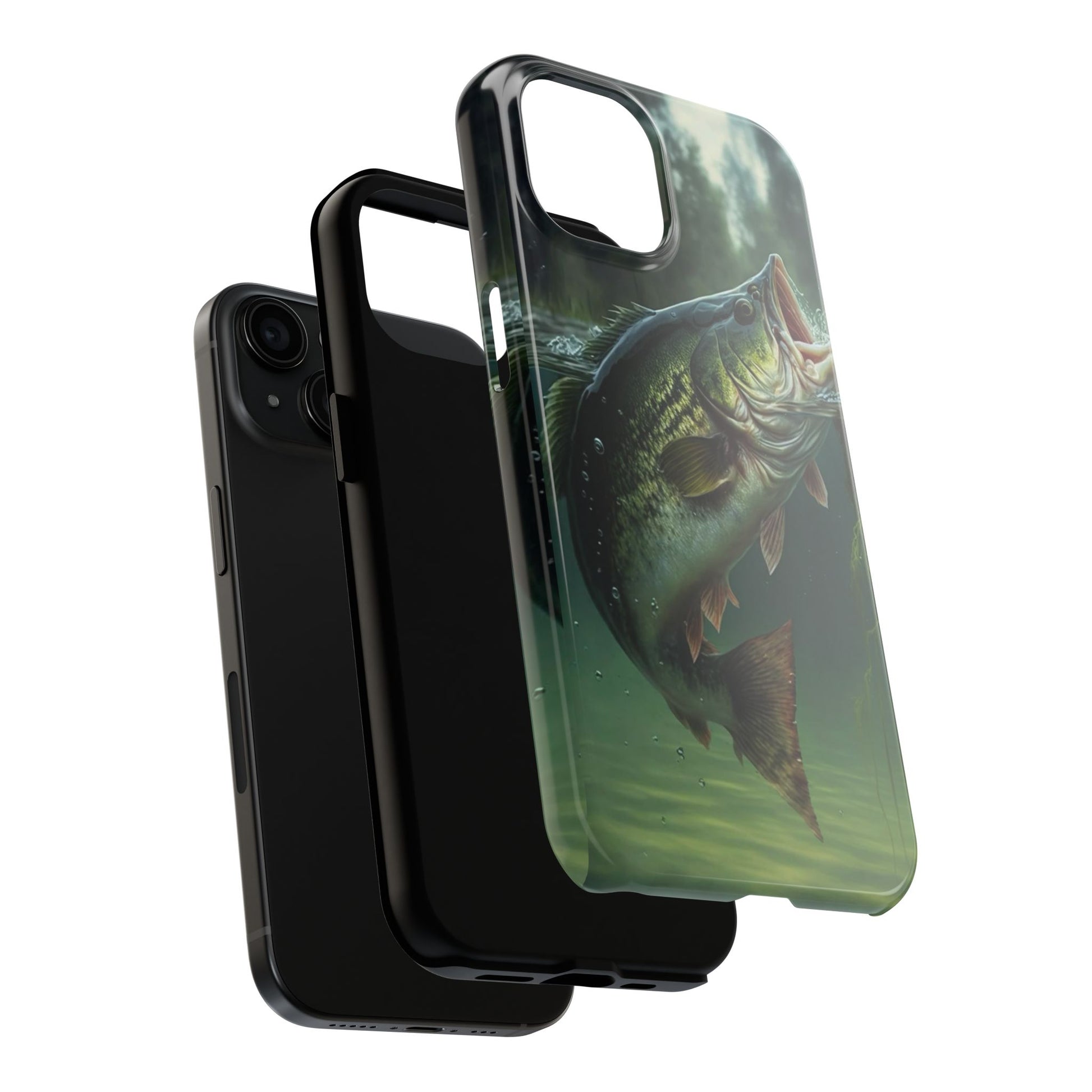 Large Mouth Bass Theme Phone Cases for iPhones & Samsung Phones