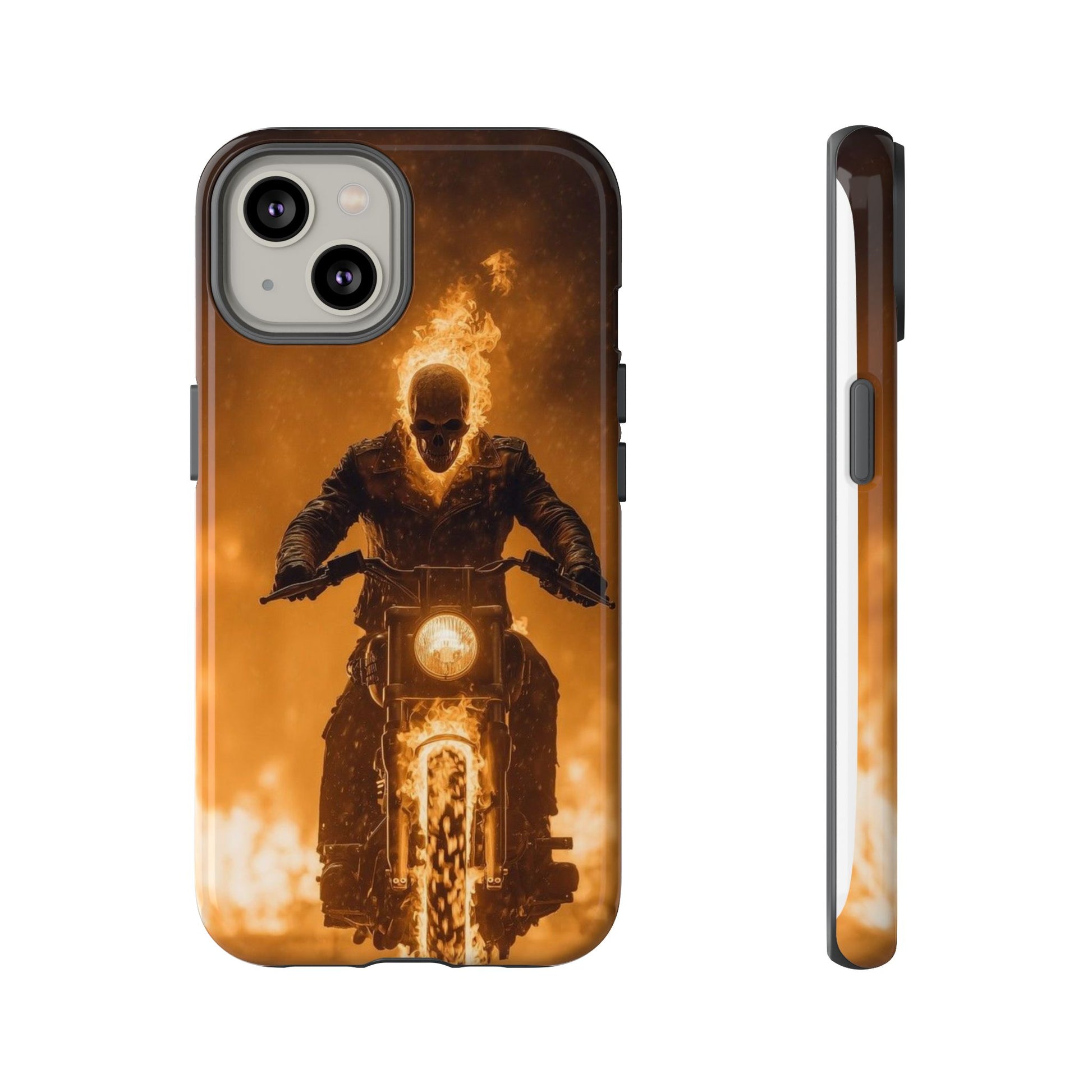 Marvel's Ghostrider Tough Cases for iPhones, Samsung, and Pixel