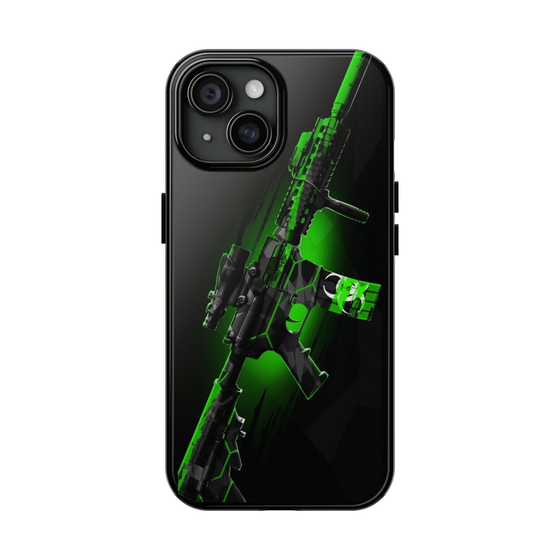 Biohazard Themed AR-15 Phone Cases for Iphones & Samsung Phones