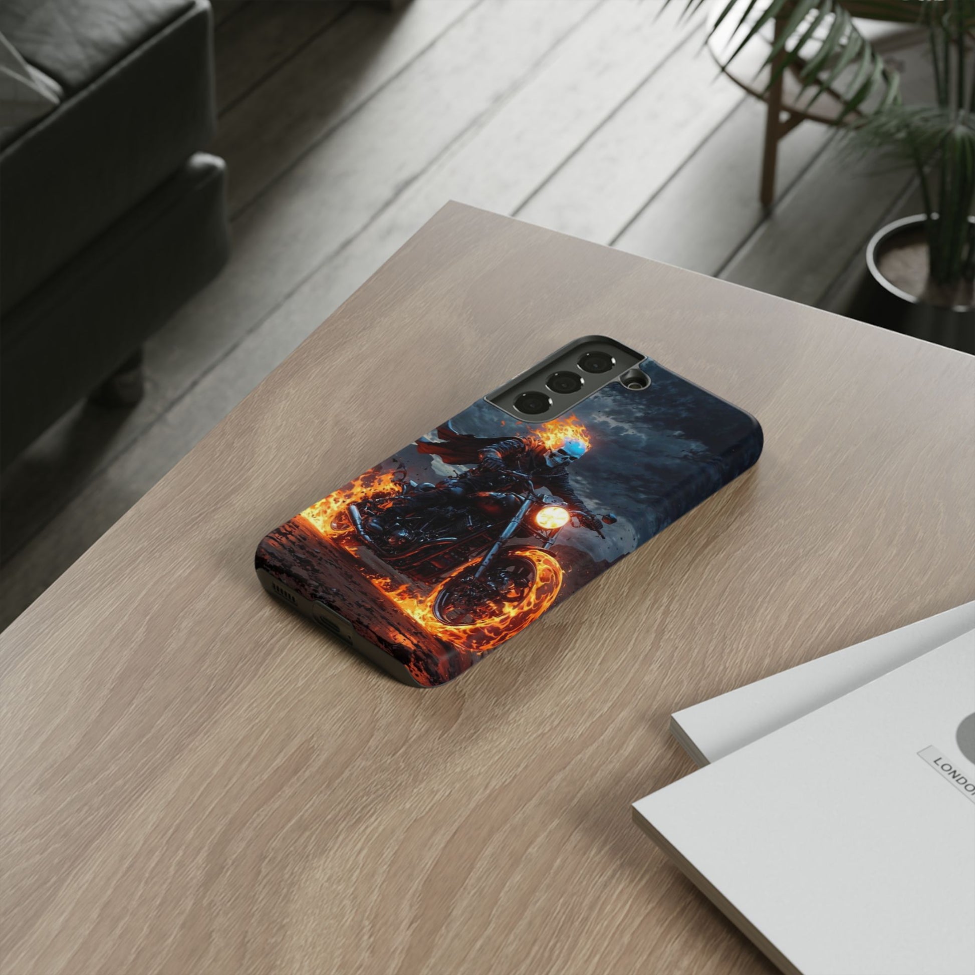 Marvel's Ghost Rider Tough Cases for iPhones, Samsung, and Pixel