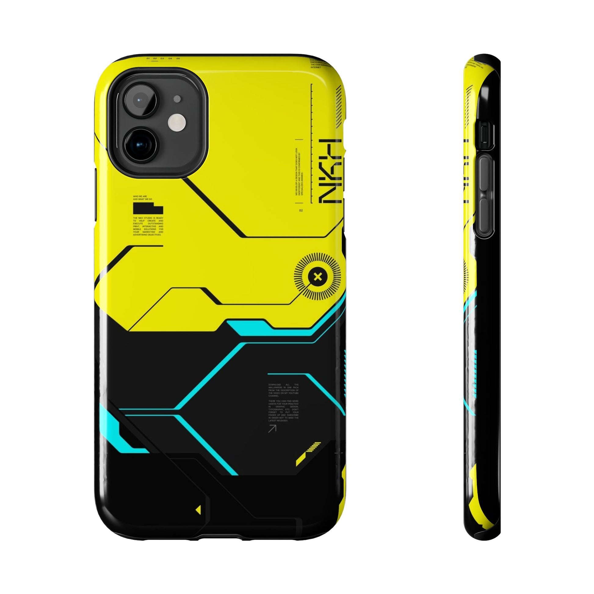 Cyberpunk Themed Phone Case for iPhone & Samsung Galaxy Phones