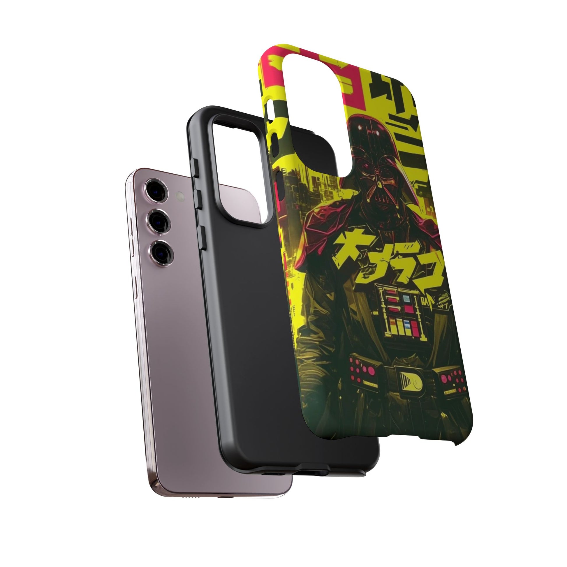 Cyberpunk X Vader Tough Cases for iPhones, Samsung, and Pixel