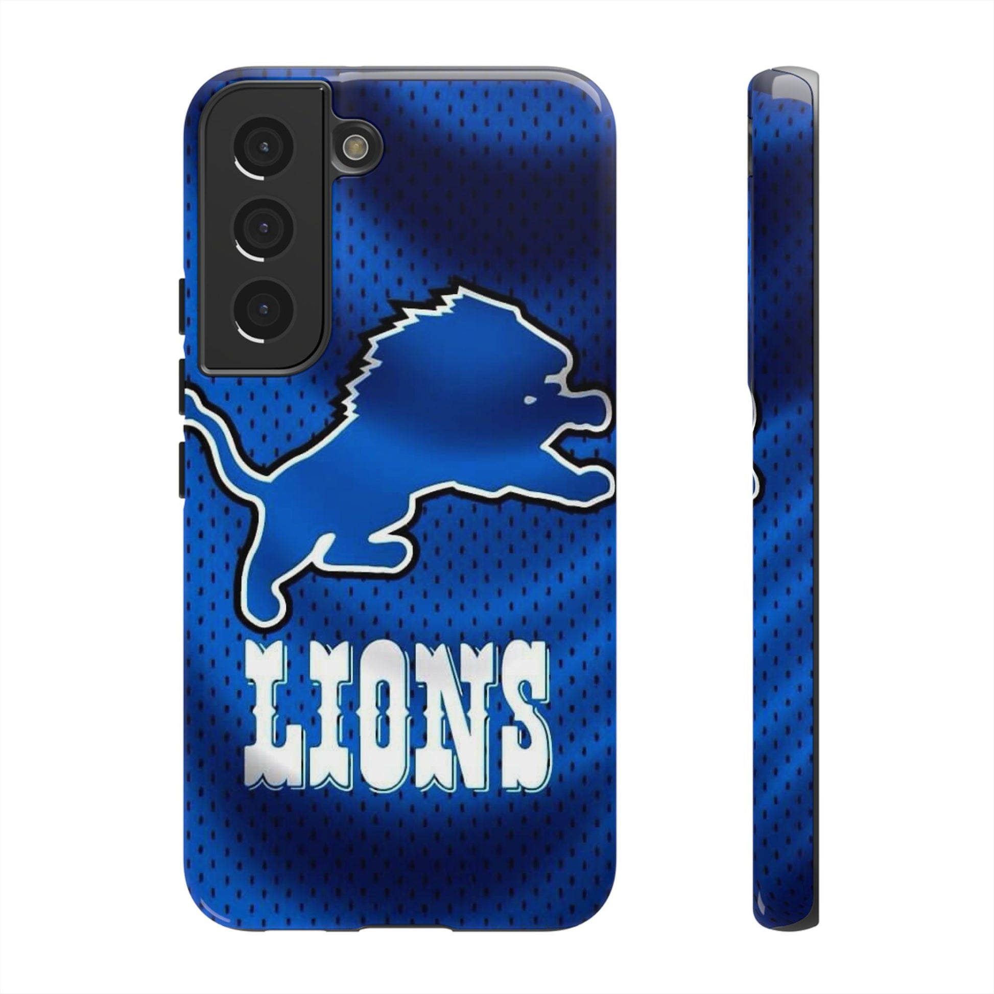 Detroit Lions Football Jersey Phone Case, Tough Cases for iPhones, Samsung, and Pixel