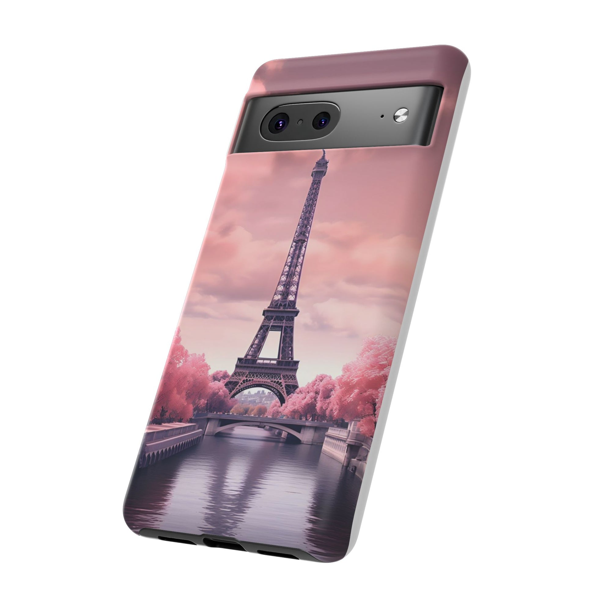 Eiffel Tower Paris Tough Cases for iPhones, Samsung, and Pixel