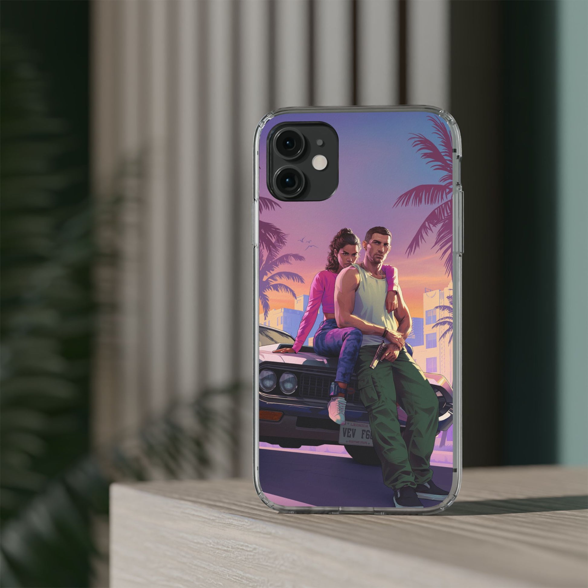 Grand Theft Game inspired Protective Iphone and Samsung case