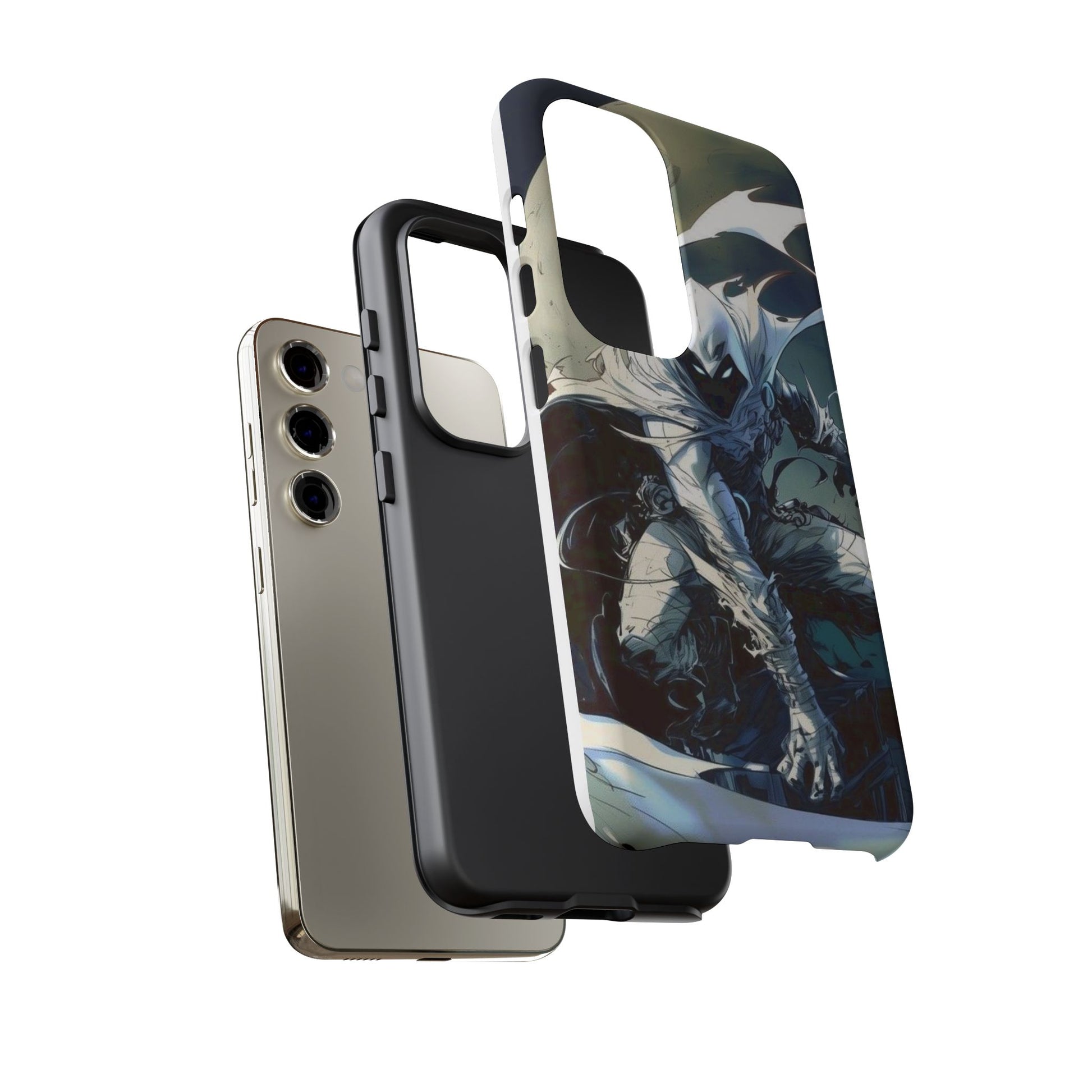 Moon Knight Tough Cases for iPhones, Samsung, and Pixel