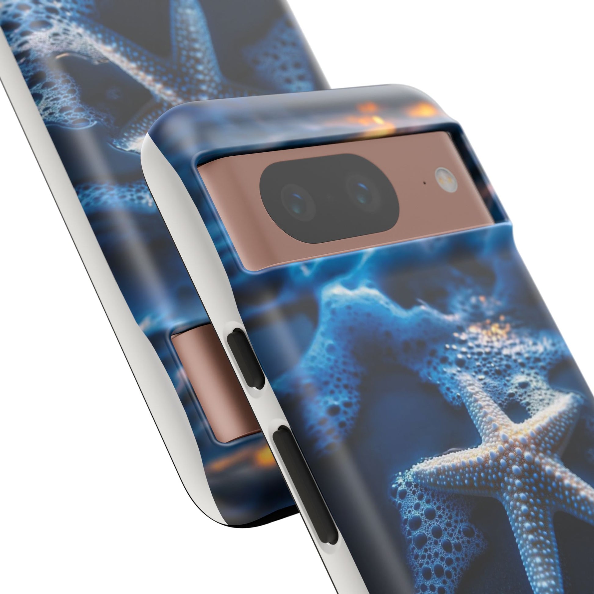 Starfish Beach Tough Cases for iPhones, Samsung, and Pixel