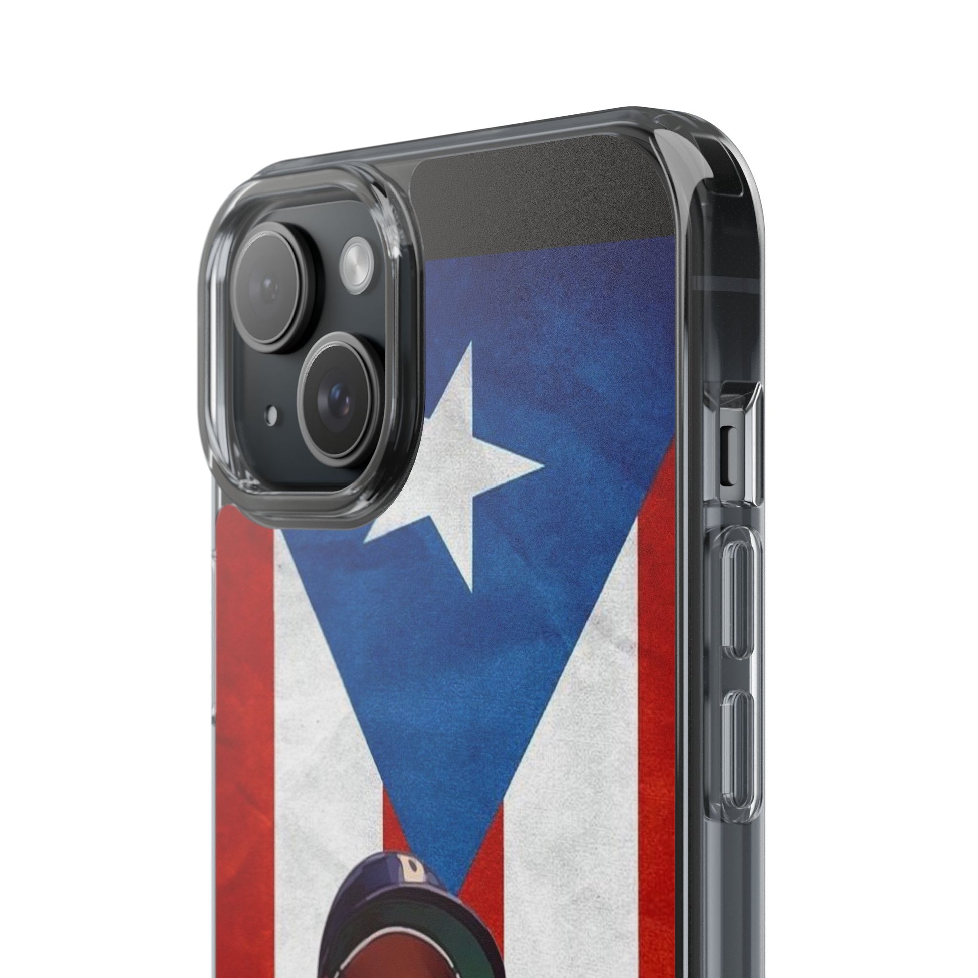 Puerto Rican Baseball Legend Clemente inspired Protective Iphone, Samsung case