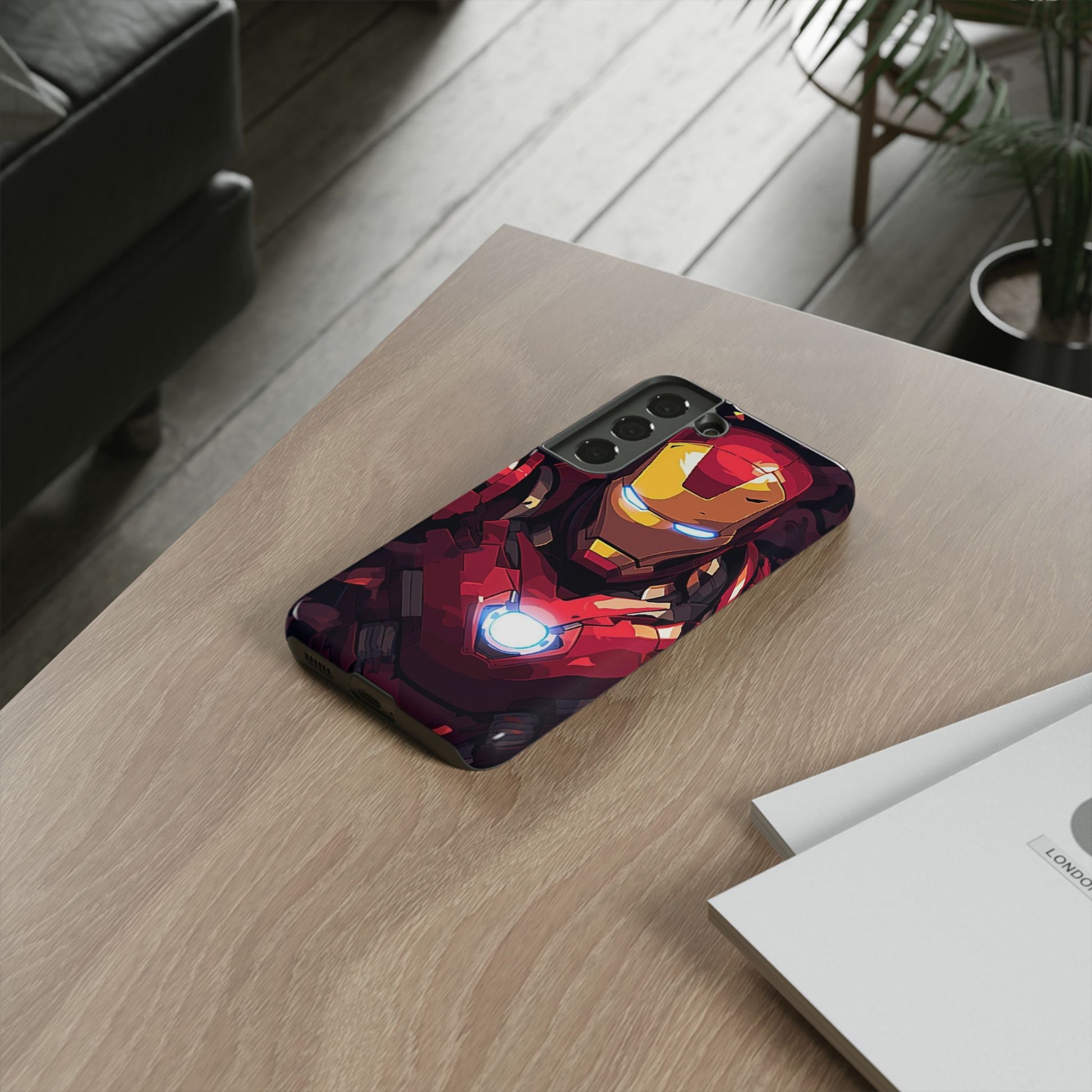 Invincible Iron Man Tough Cases for iPhones, Samsung, and Pixel