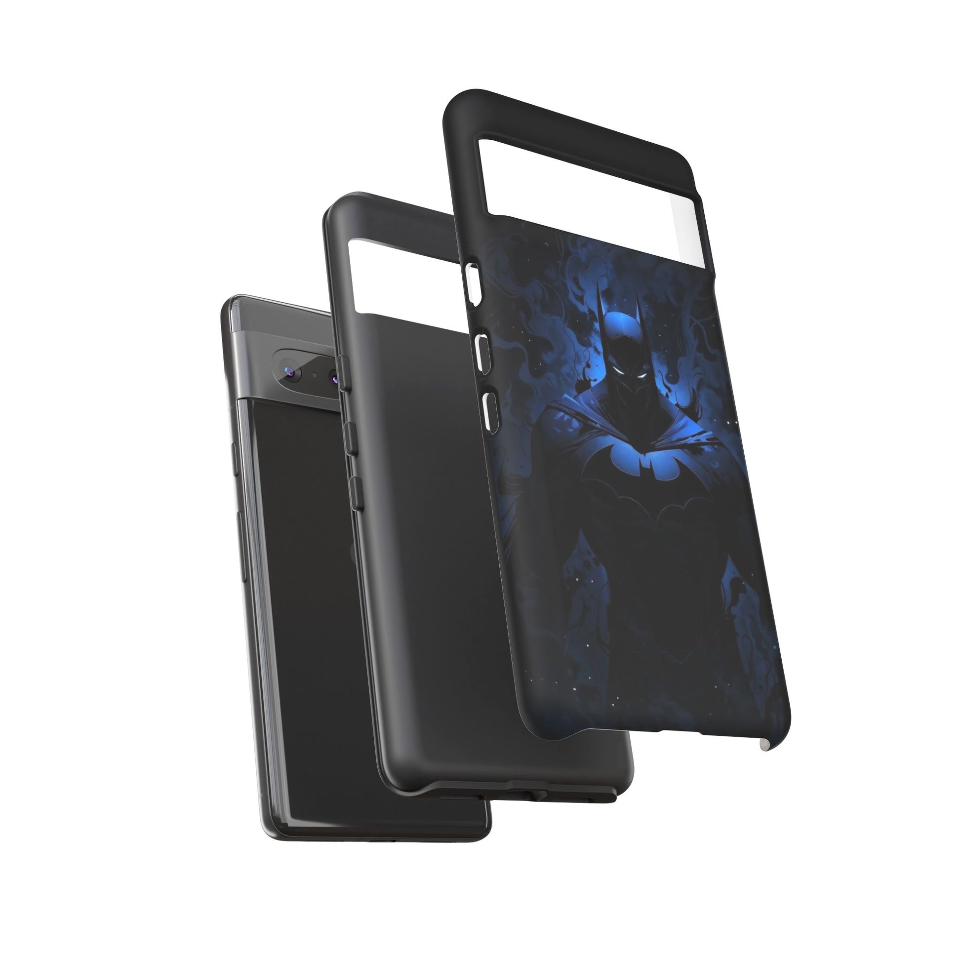 Dark Knight Batman Tough Cases for iPhones, Samsung, and Pixel