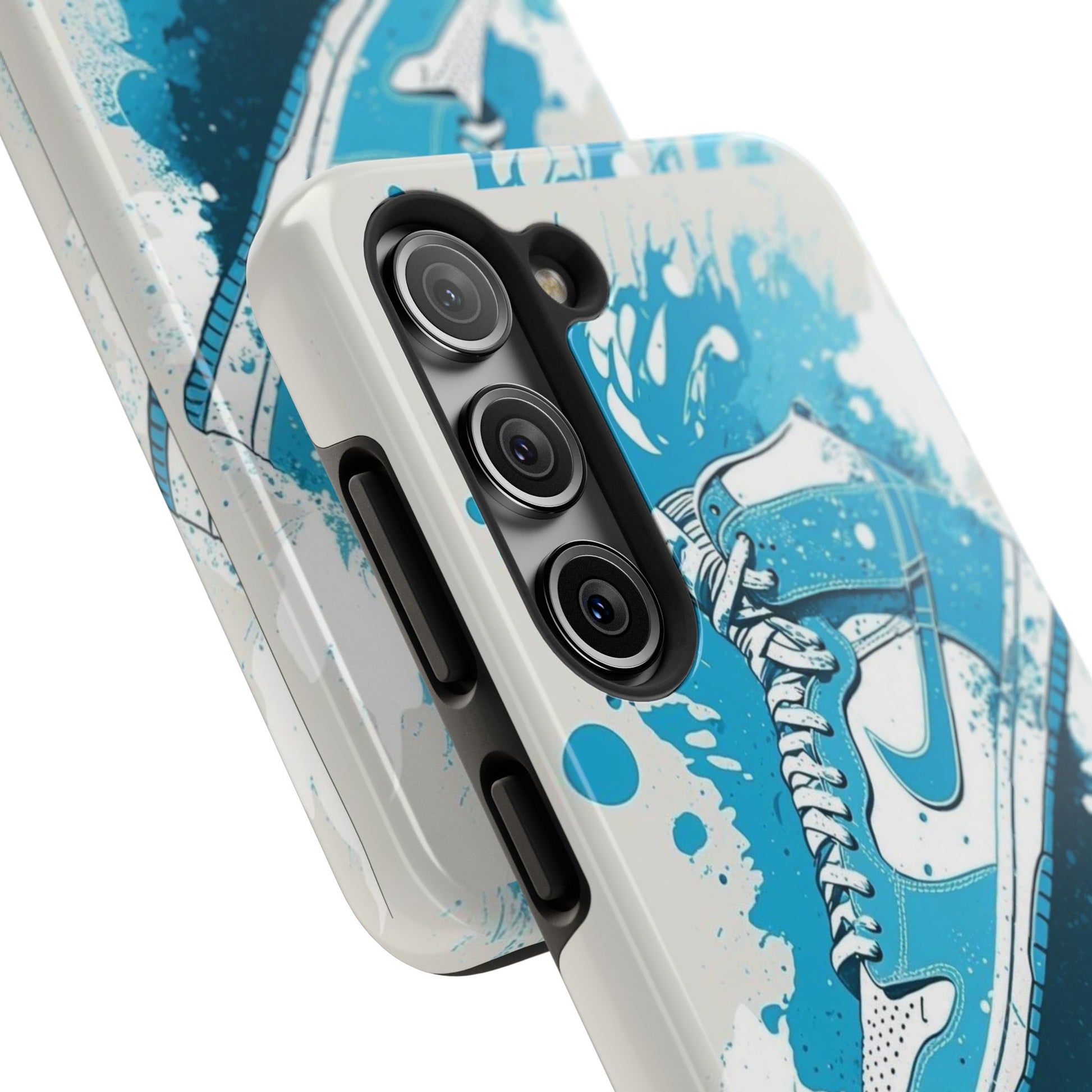 Baby Blue Jordan's Theme Phone Cases for Iphones & Samsung Phones