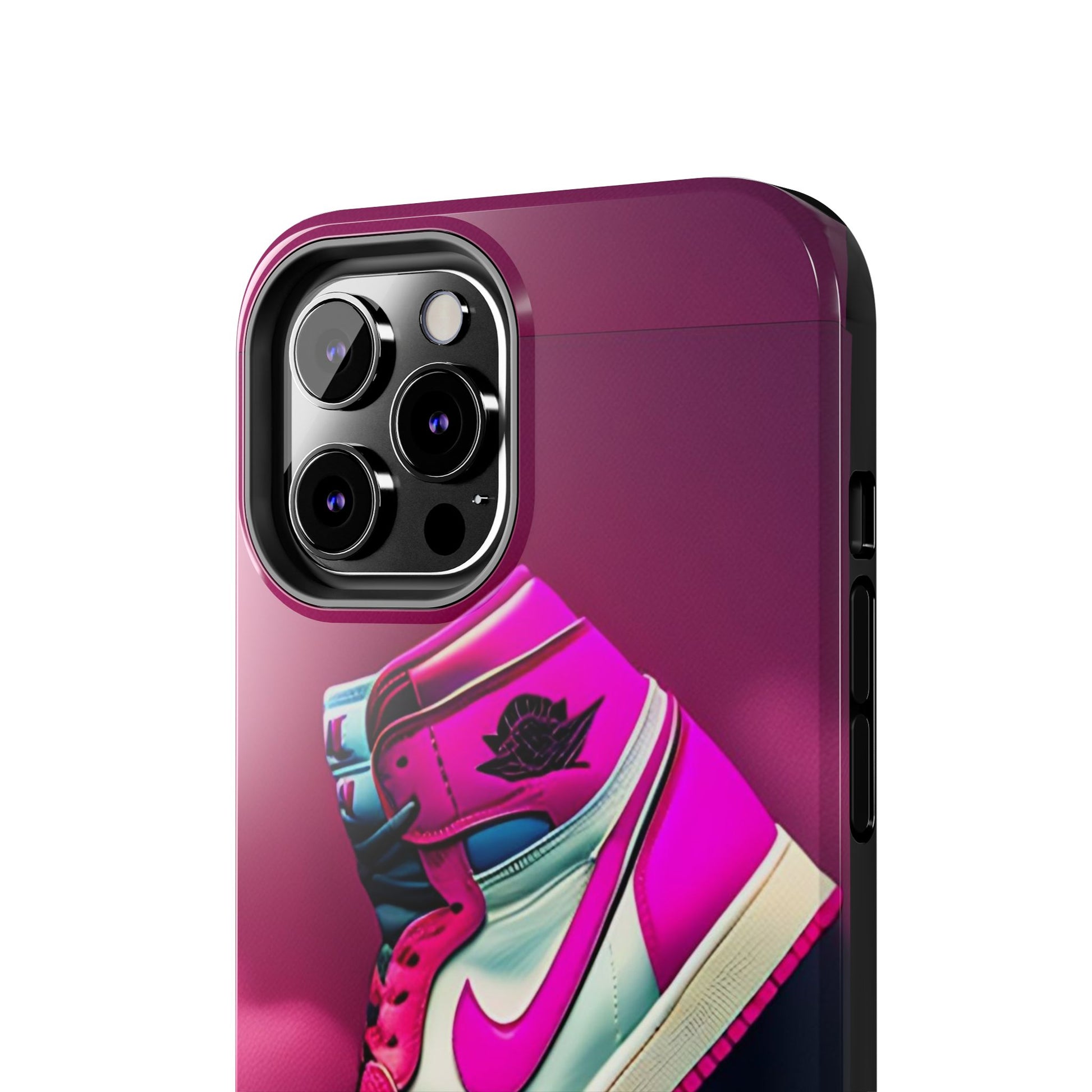 Pink Jordan Sneakers Phone Cases for iPhones & Samsung Phones