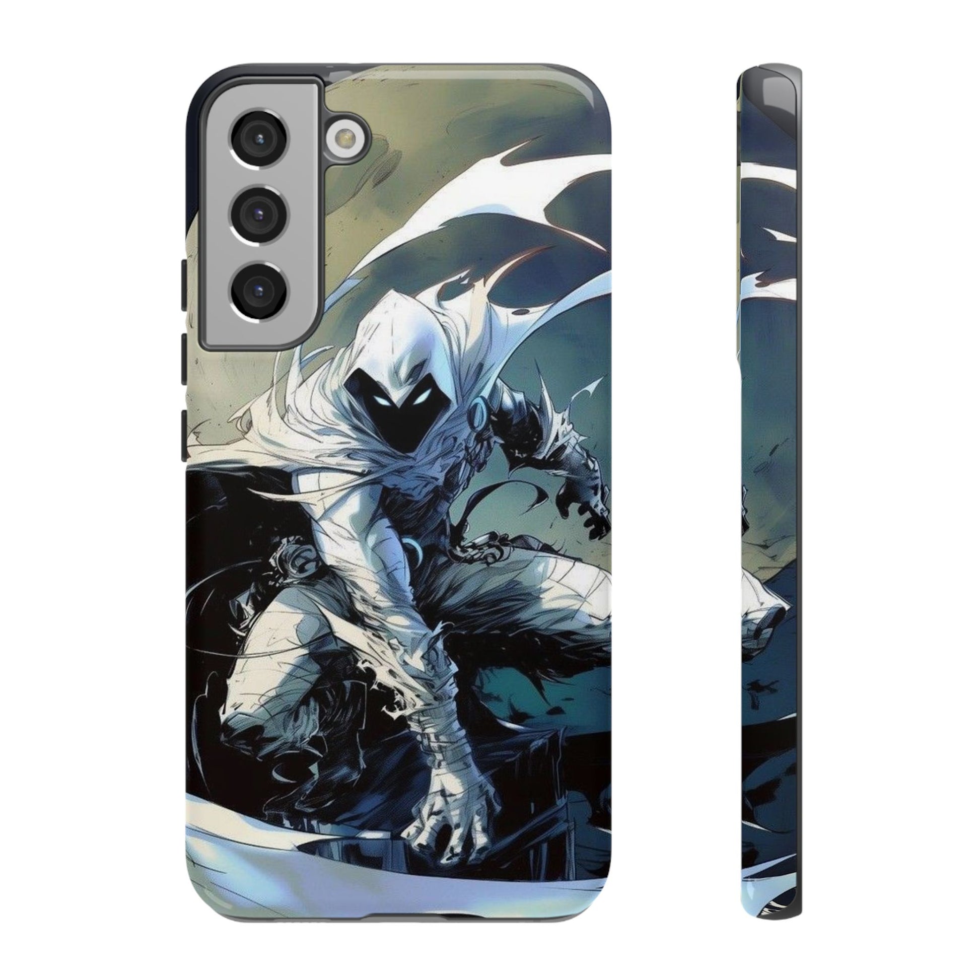Moon Knight Tough Cases for iPhones, Samsung, and Pixel