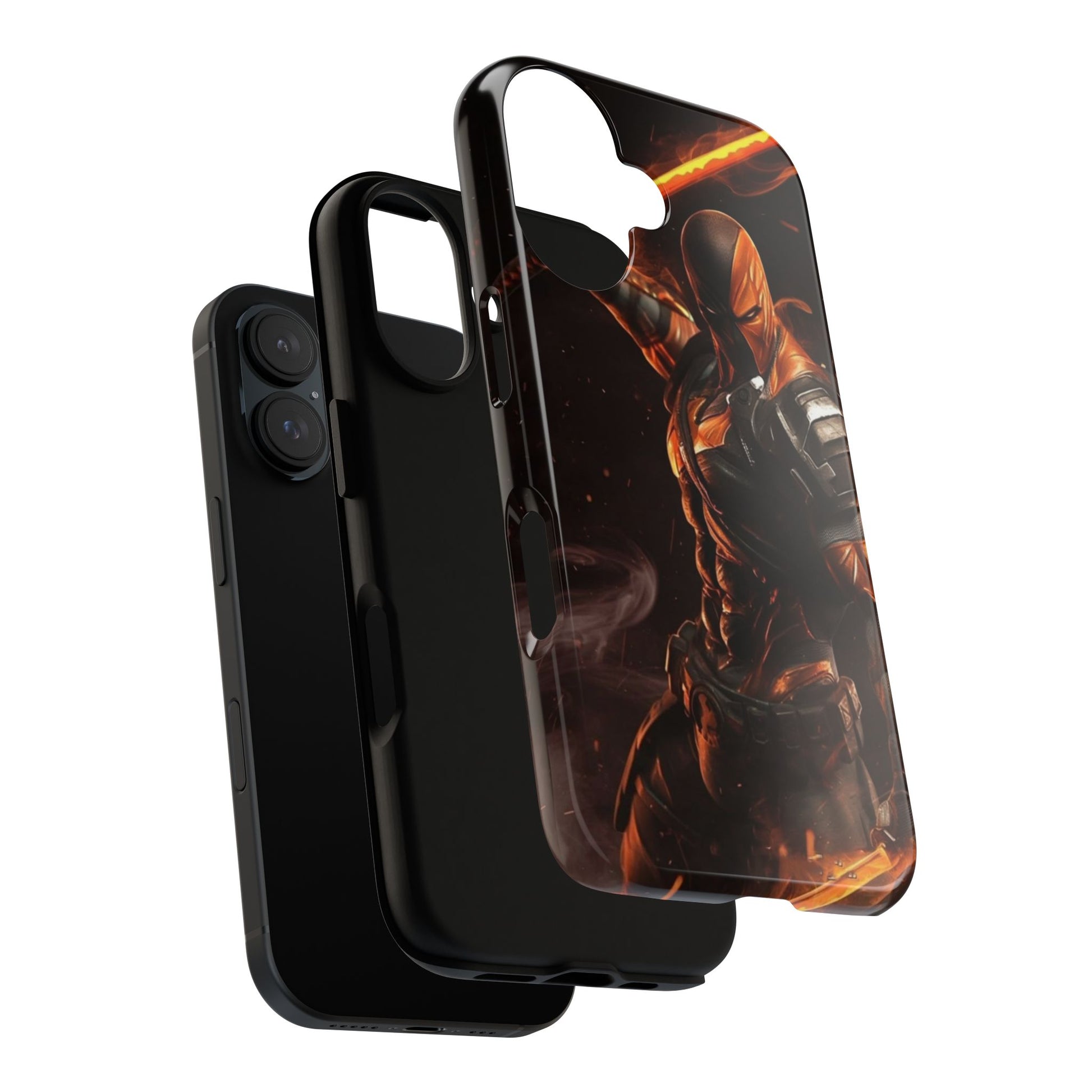 DC Comics Death Stroke Tough Cases for iPhones, Samsung, and Pixel